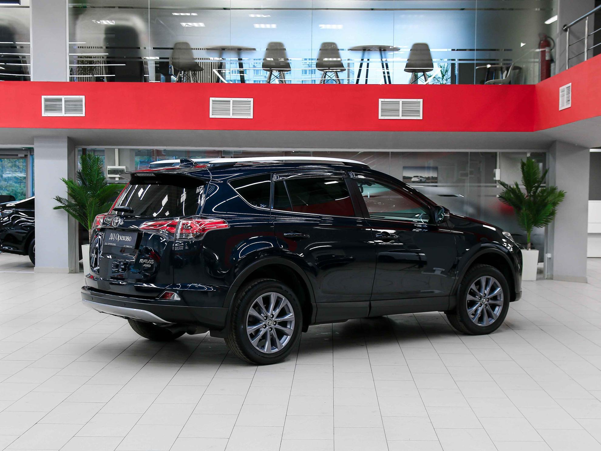Toyota RAV4 2019, синий, ДЦ Орехово
