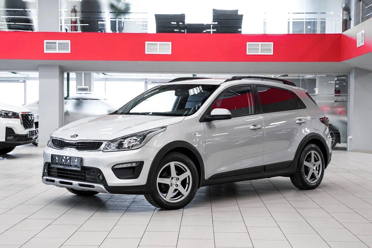 Kia Rio X-Line 2018, серебряный, ДЦ Орехово
