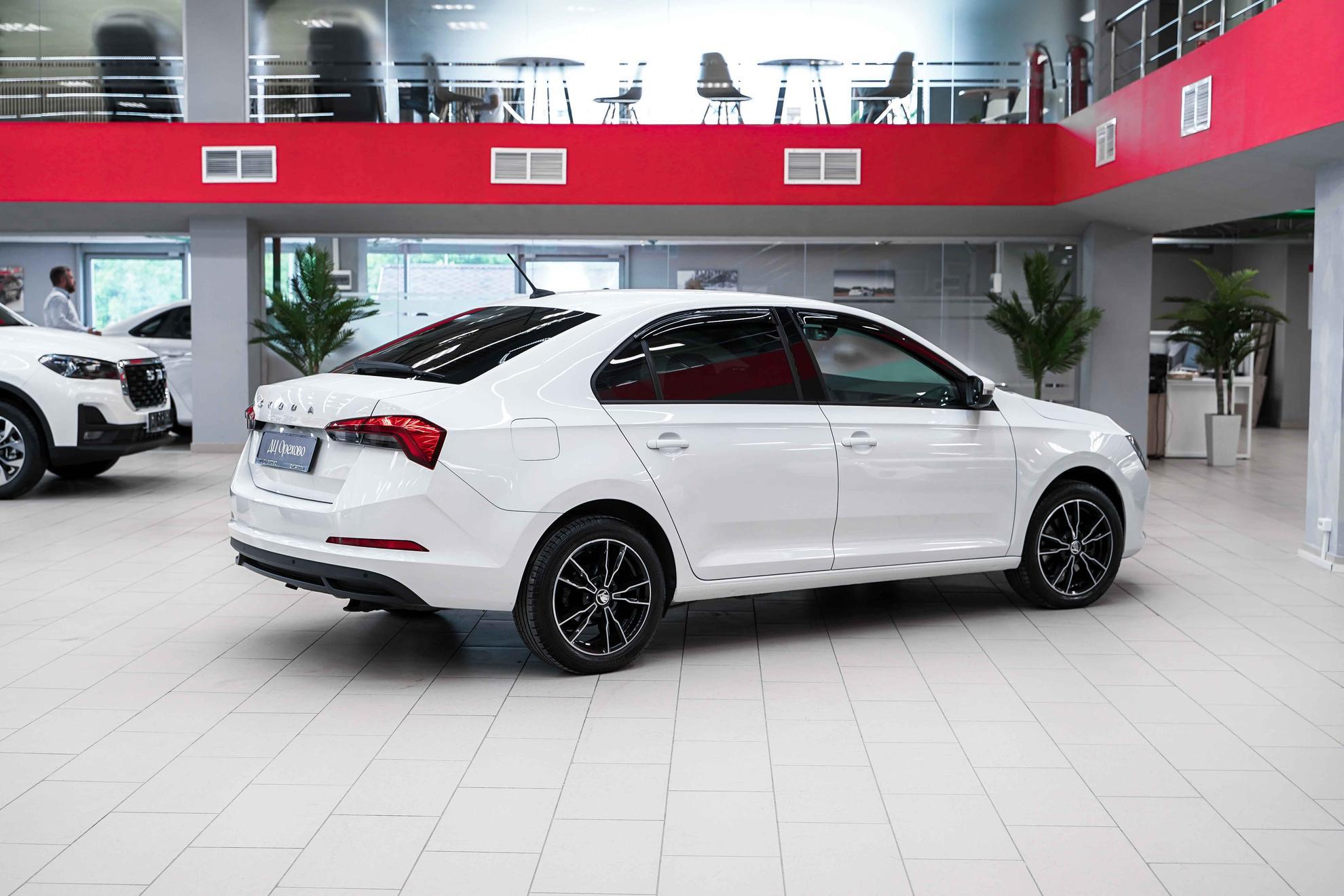 Skoda Rapid 2020, белый, ДЦ Орехово