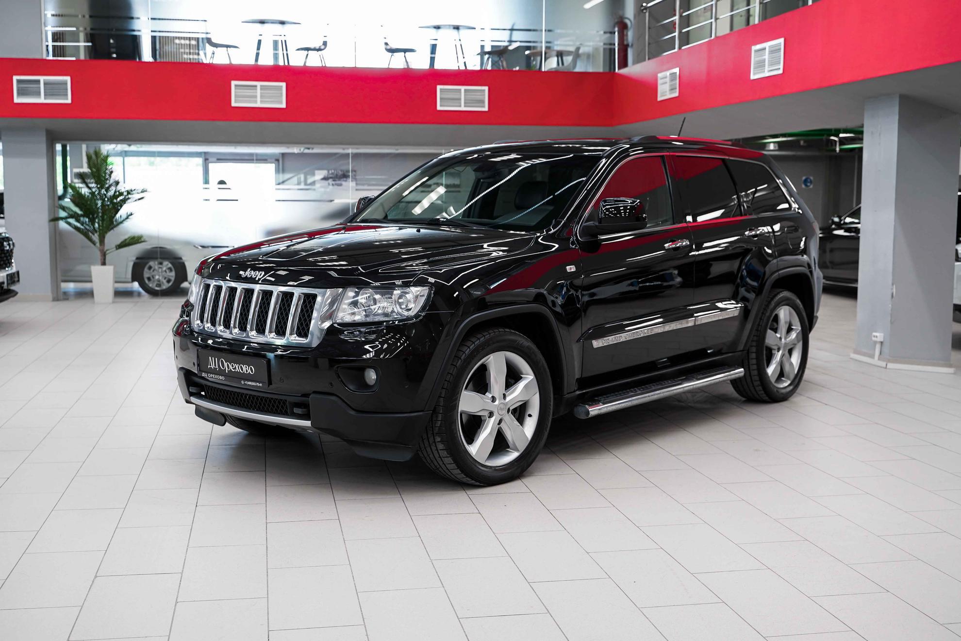 Jeep Grand Cherokee 2012, черный, ДЦ Орехово
