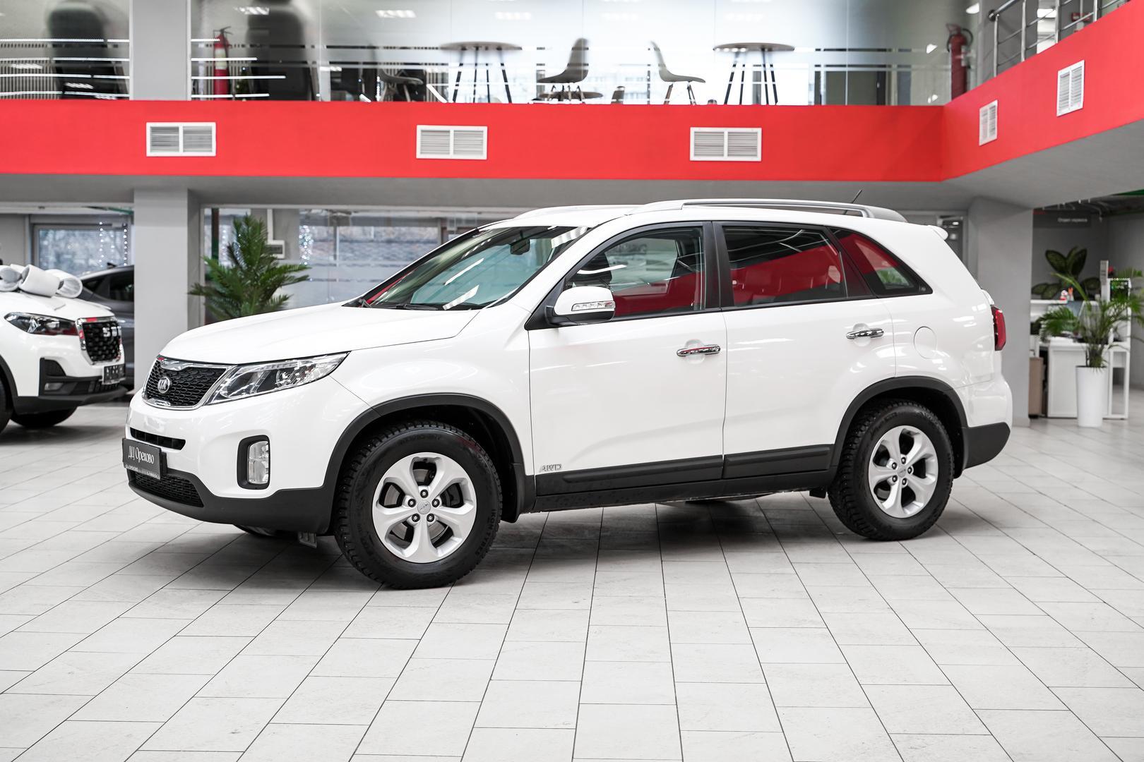 Kia Sorento 2018, белый, ДЦ Орехово