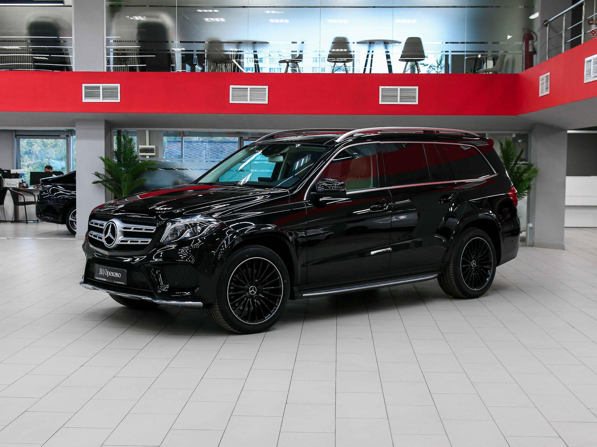 Mercedes-Benz GLS 2018, черный, ДЦ Орехово