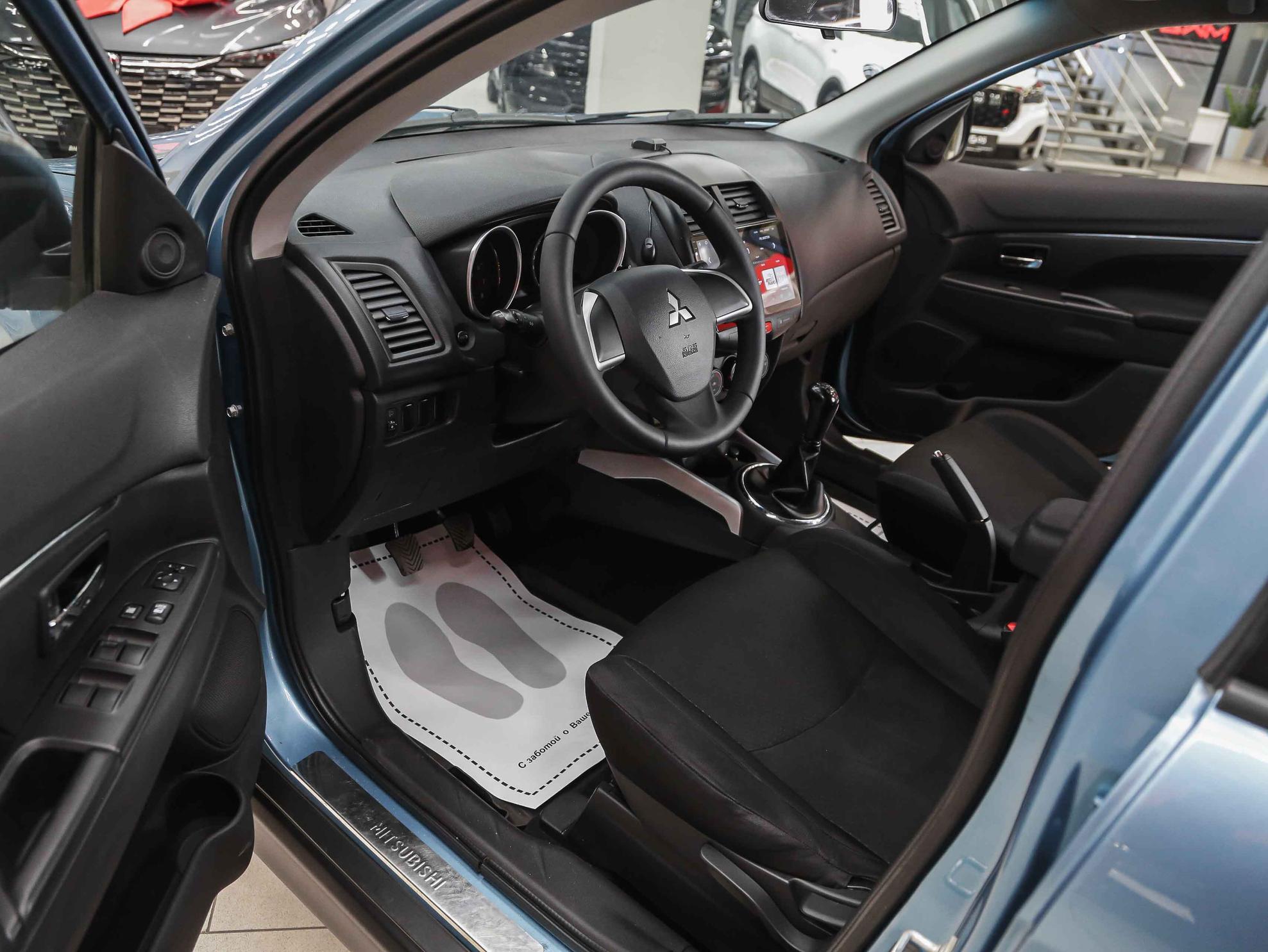 Mitsubishi ASX 2013, голубой, ДЦ Орехово