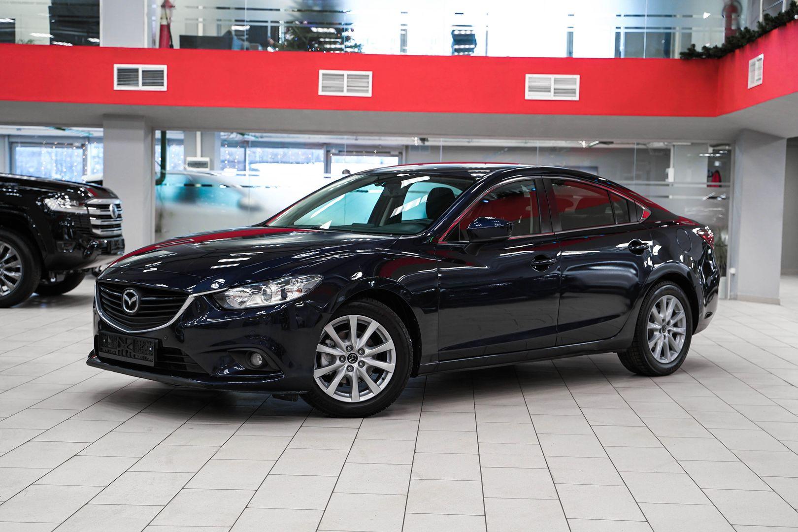 Mazda 6 2018, синий, ДЦ Орехово