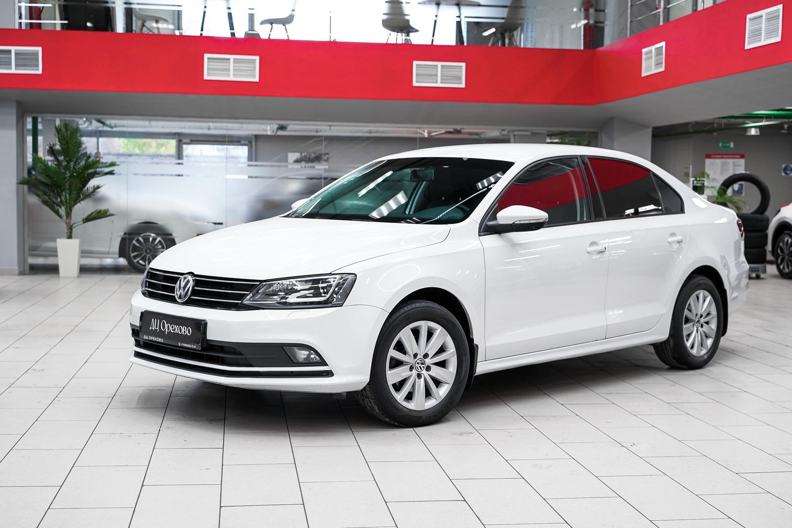 Volkswagen Jetta 2016, белый, ДЦ Орехово