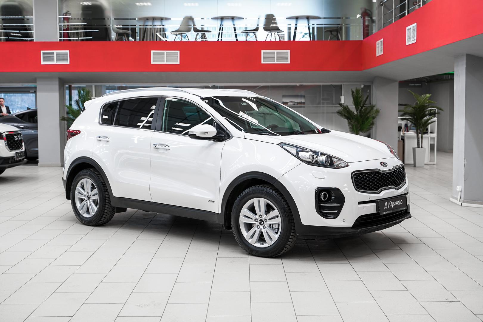 Kia Sportage 2017, белый, ДЦ Орехово