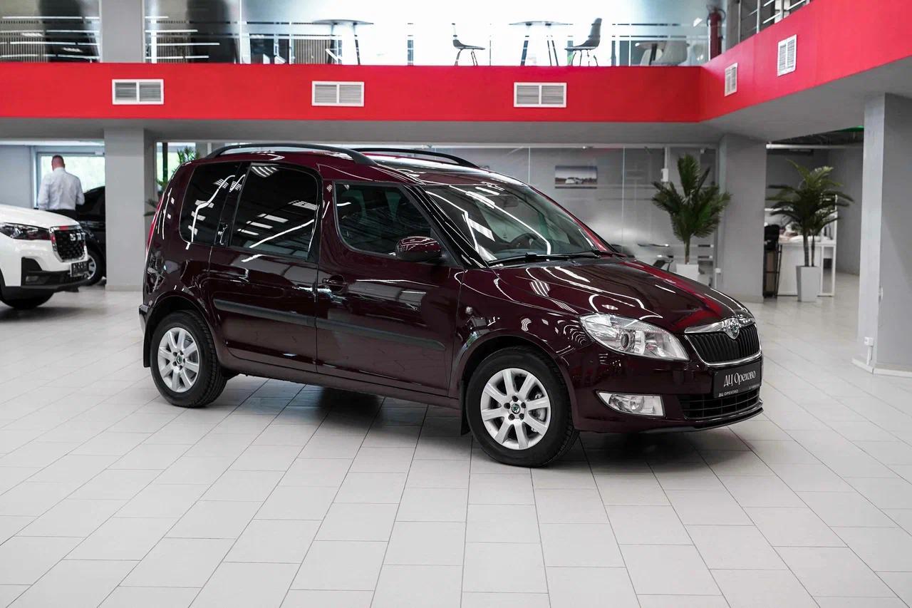 Skoda Roomster 2012, пурпурный, ДЦ Орехово