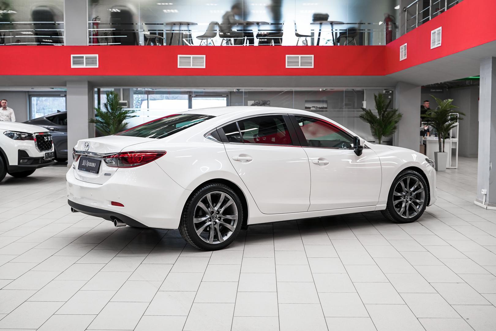 Mazda 6 2017, белый, ДЦ Орехово