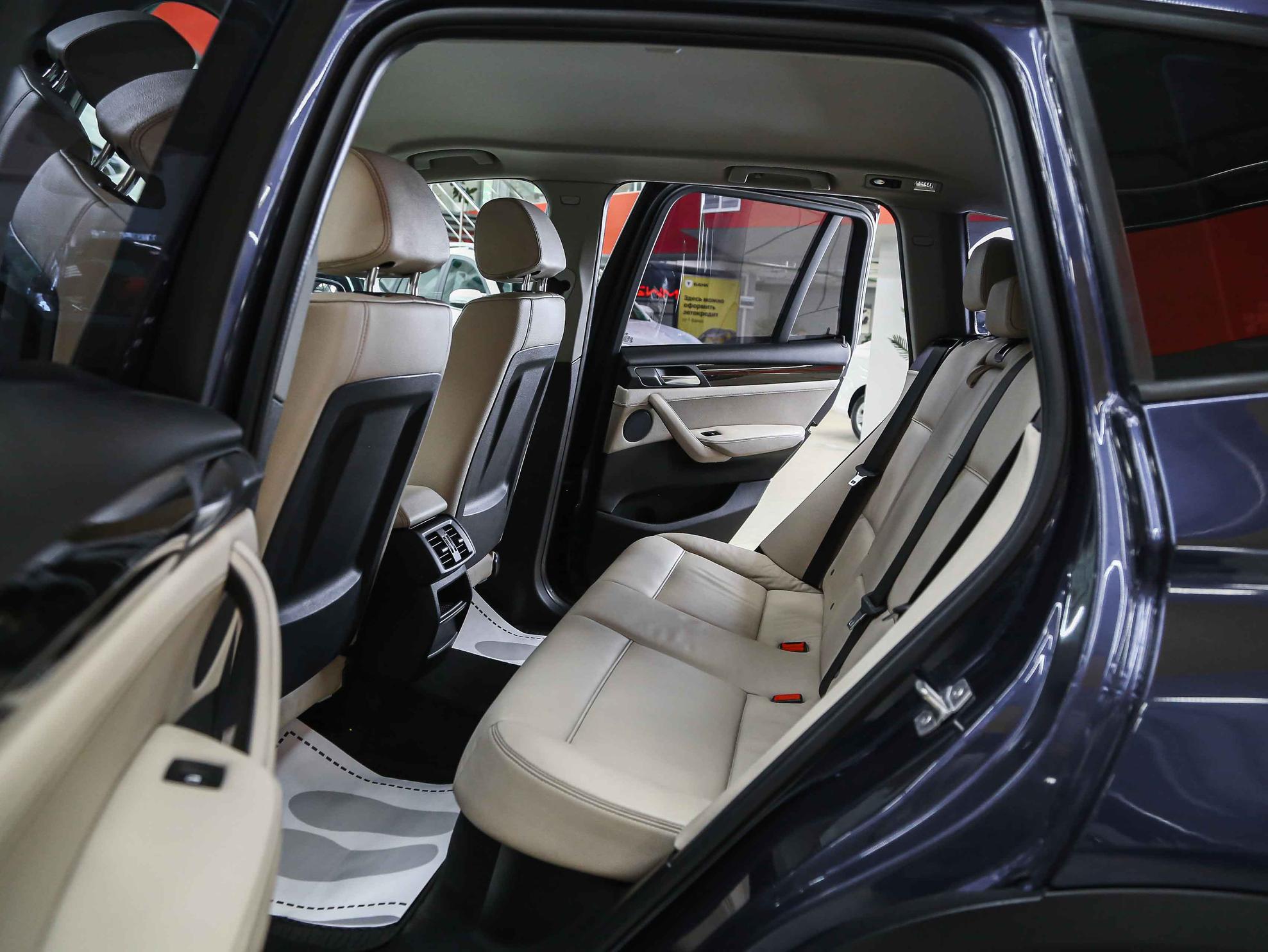 BMW X3 2013, синий, ДЦ Орехово
