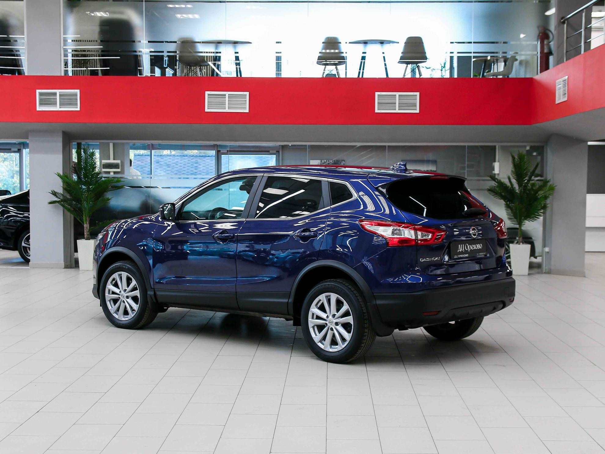 Nissan Qashqai 2017, синий, ДЦ Орехово
