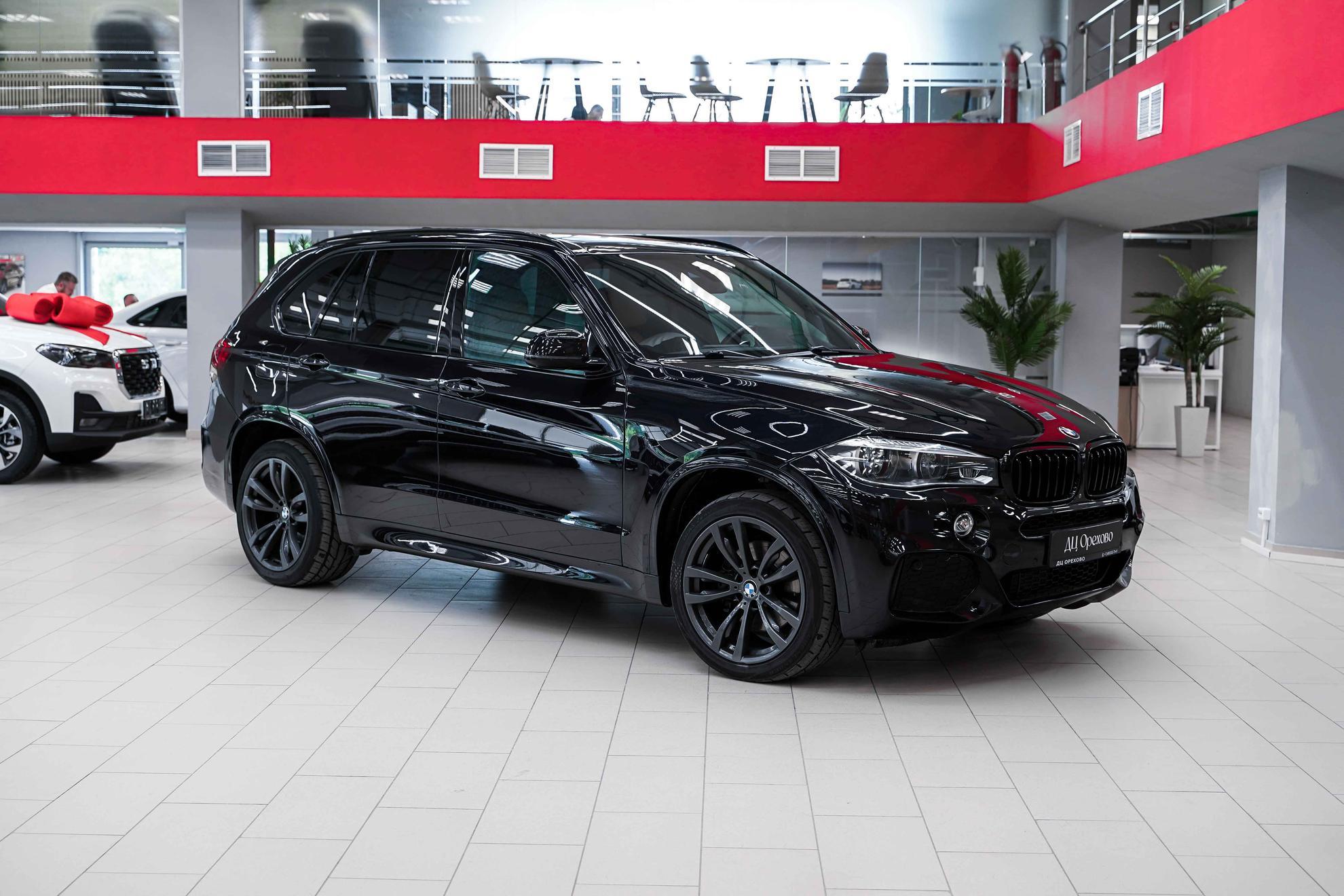BMW X5 2016, черный, ДЦ Орехово
