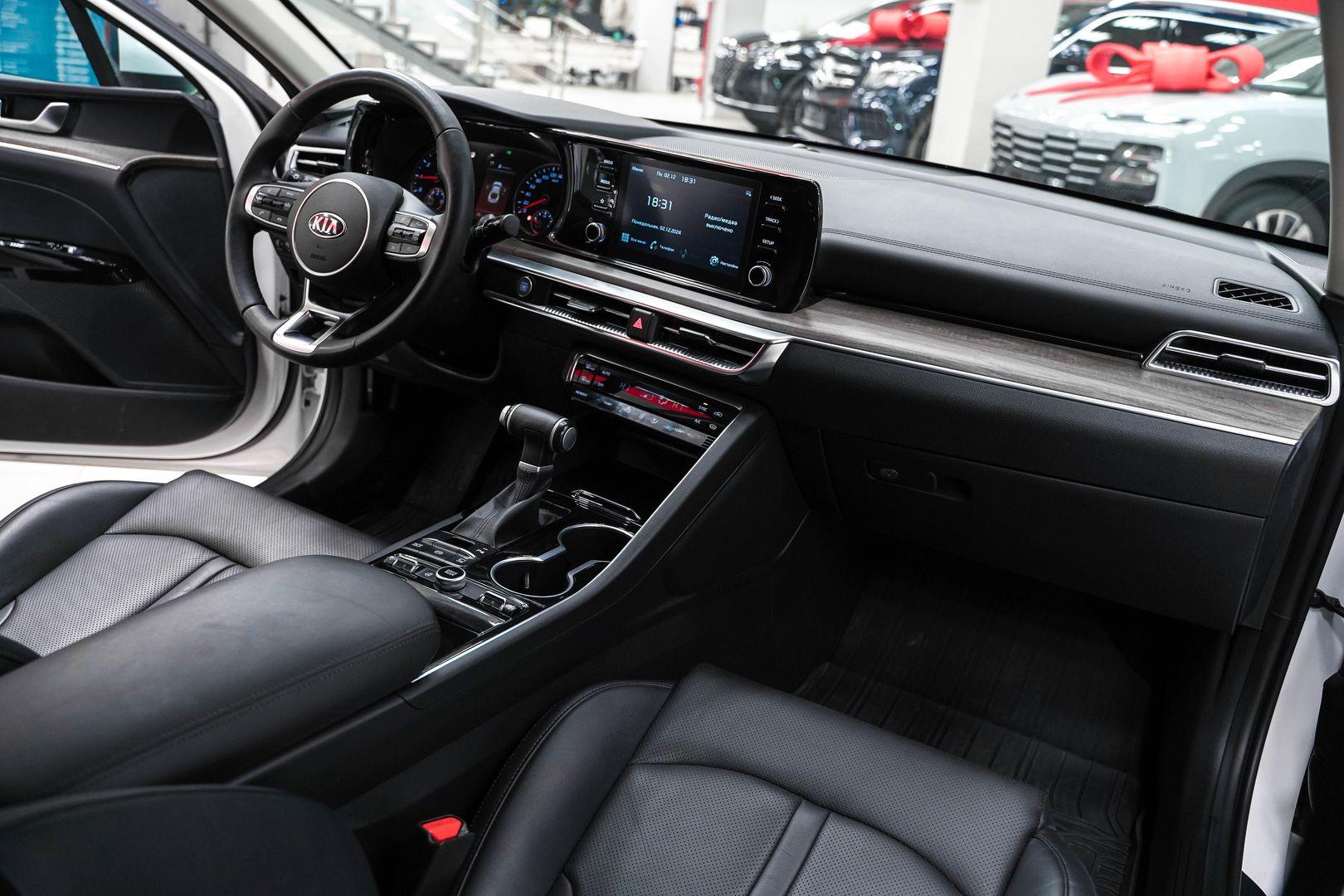 Kia K5 2021, белый, ДЦ Орехово