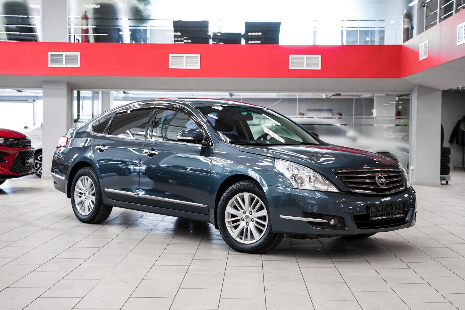 Nissan Teana 2012, синий, ДЦ Орехово