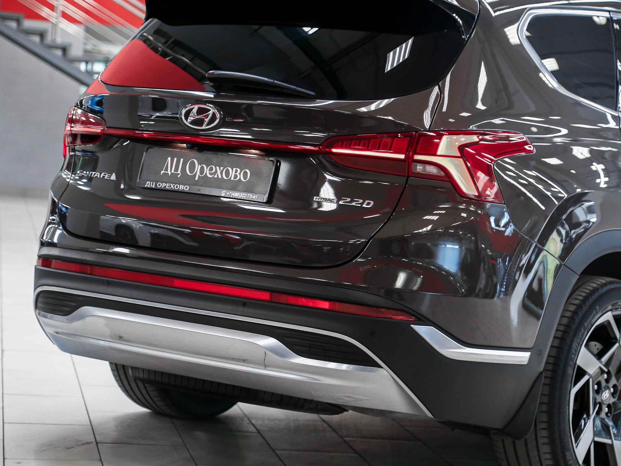 Hyundai Santa Fe 2021, коричневый, ДЦ Орехово