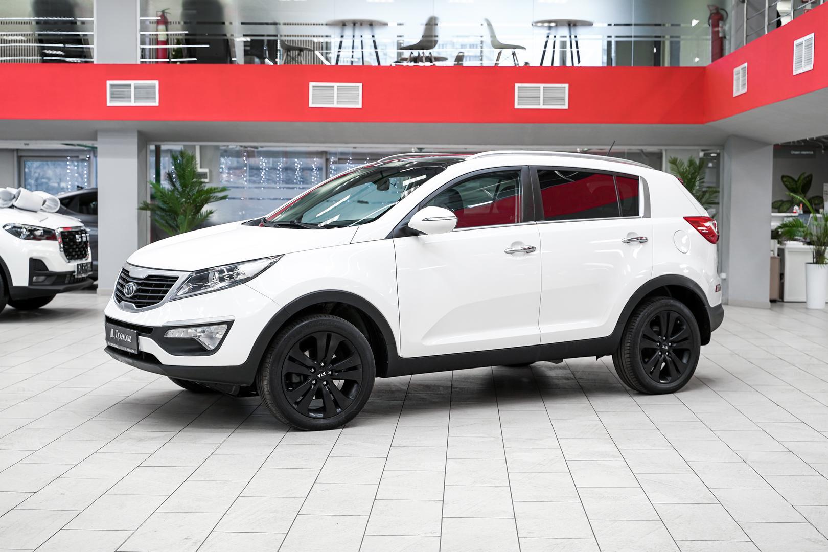 Kia Sportage 2012, белый, ДЦ Орехово
