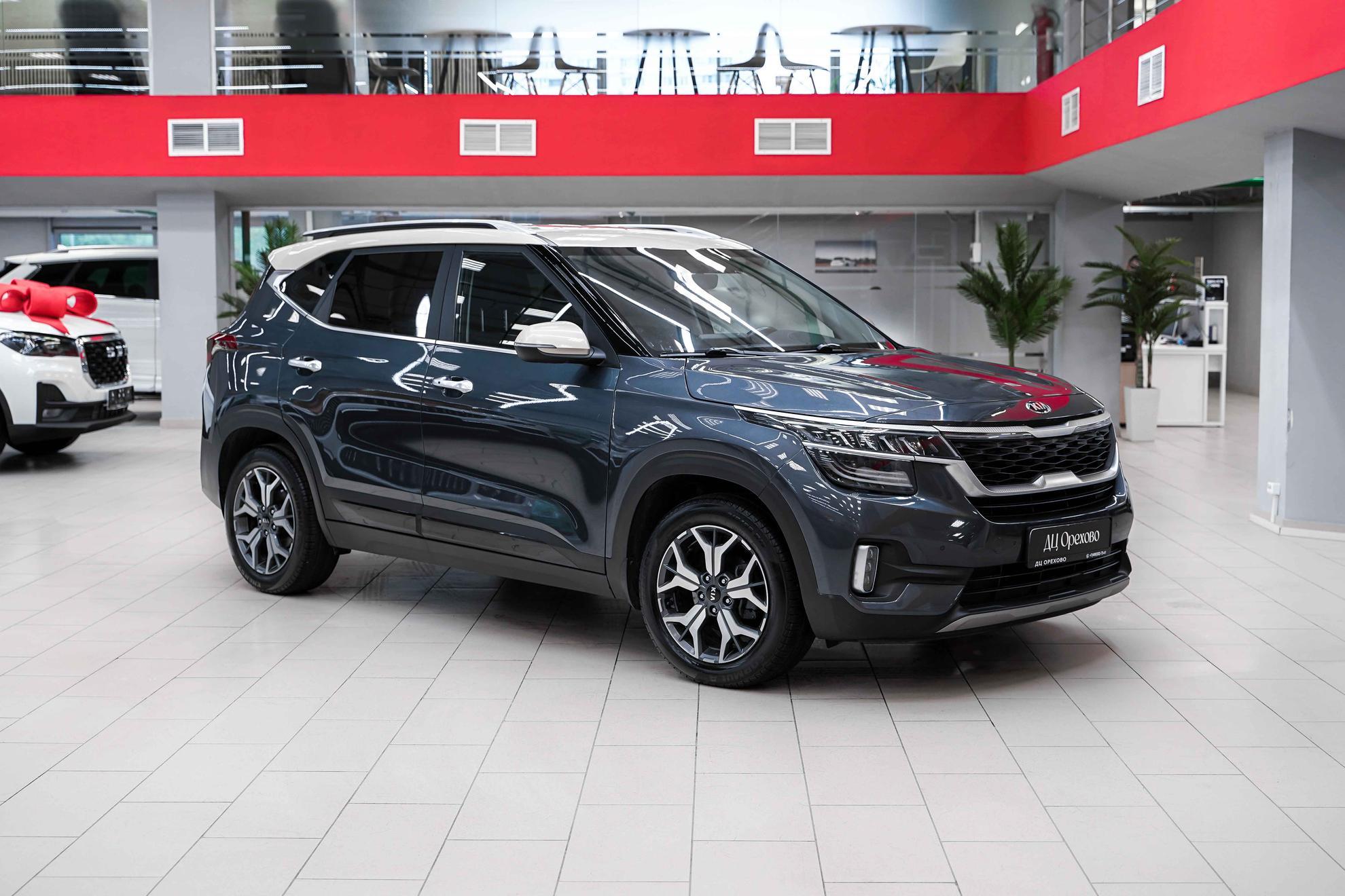 Kia Seltos 2020, серый, ДЦ Орехово