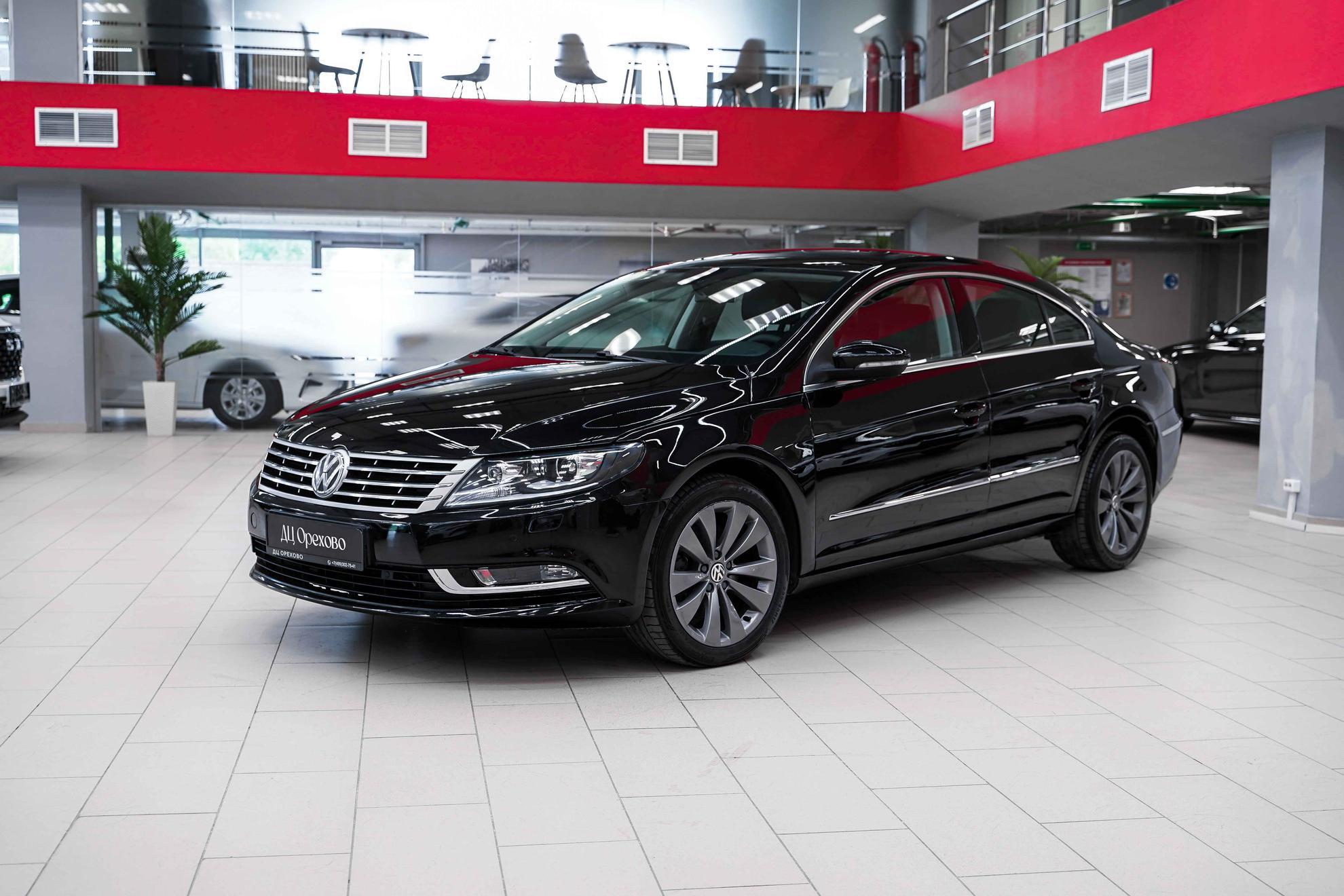 Volkswagen Passat CC 2012, черный, ДЦ Орехово