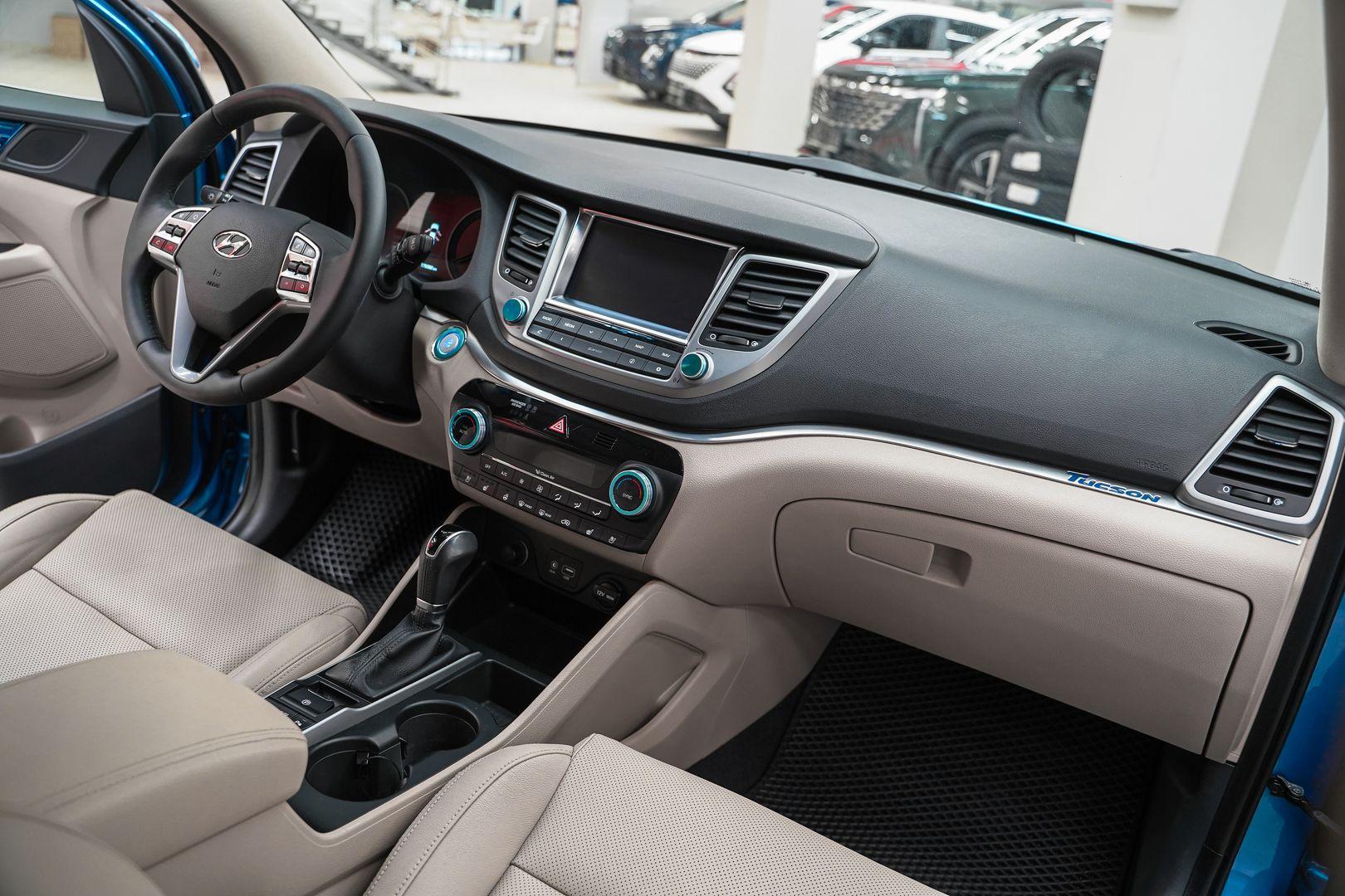 Hyundai Tucson 2017, голубой, ДЦ Орехово