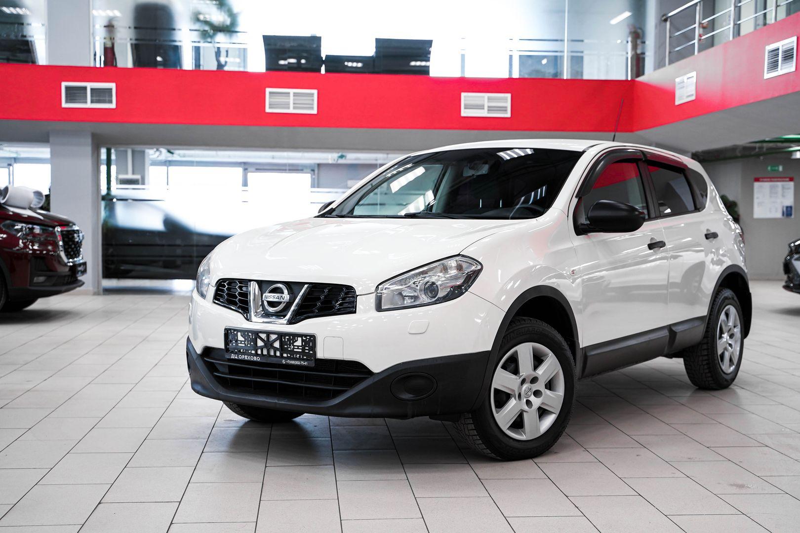 Nissan Qashqai 2013, белый, ДЦ Орехово