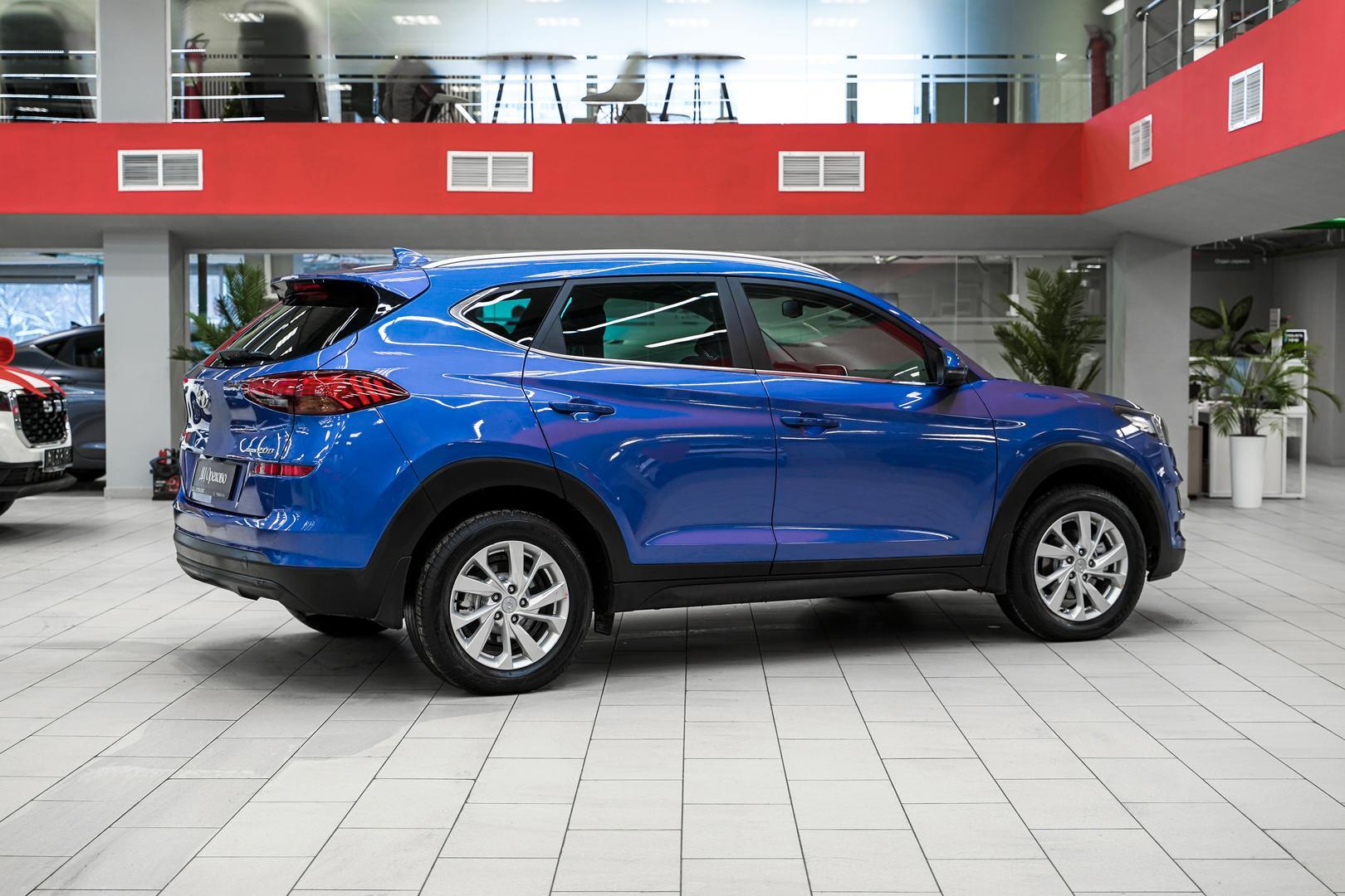 Hyundai Tucson 2019, синий, ДЦ Орехово