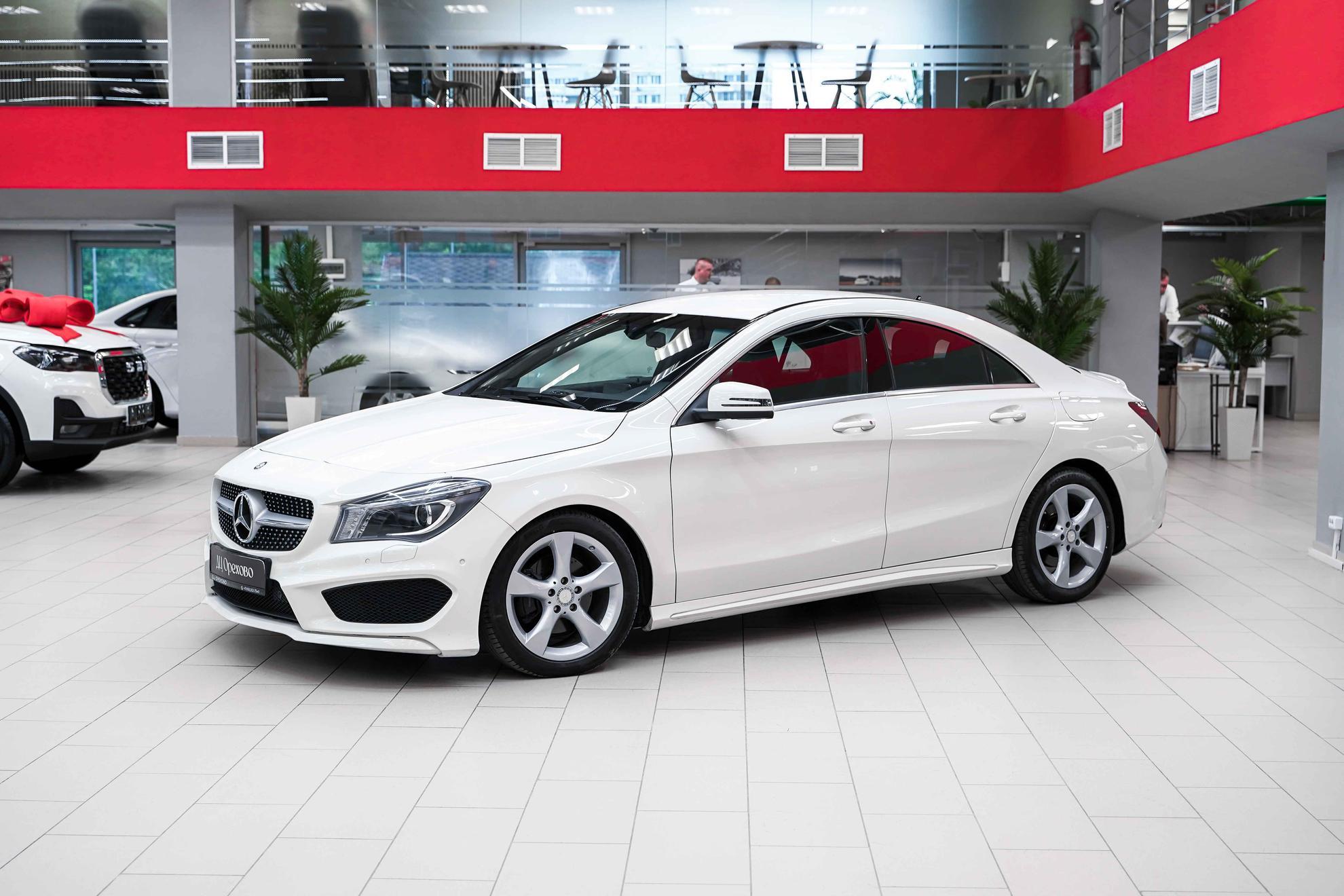 Mercedes-Benz CLA 2014, белый, ДЦ Орехово