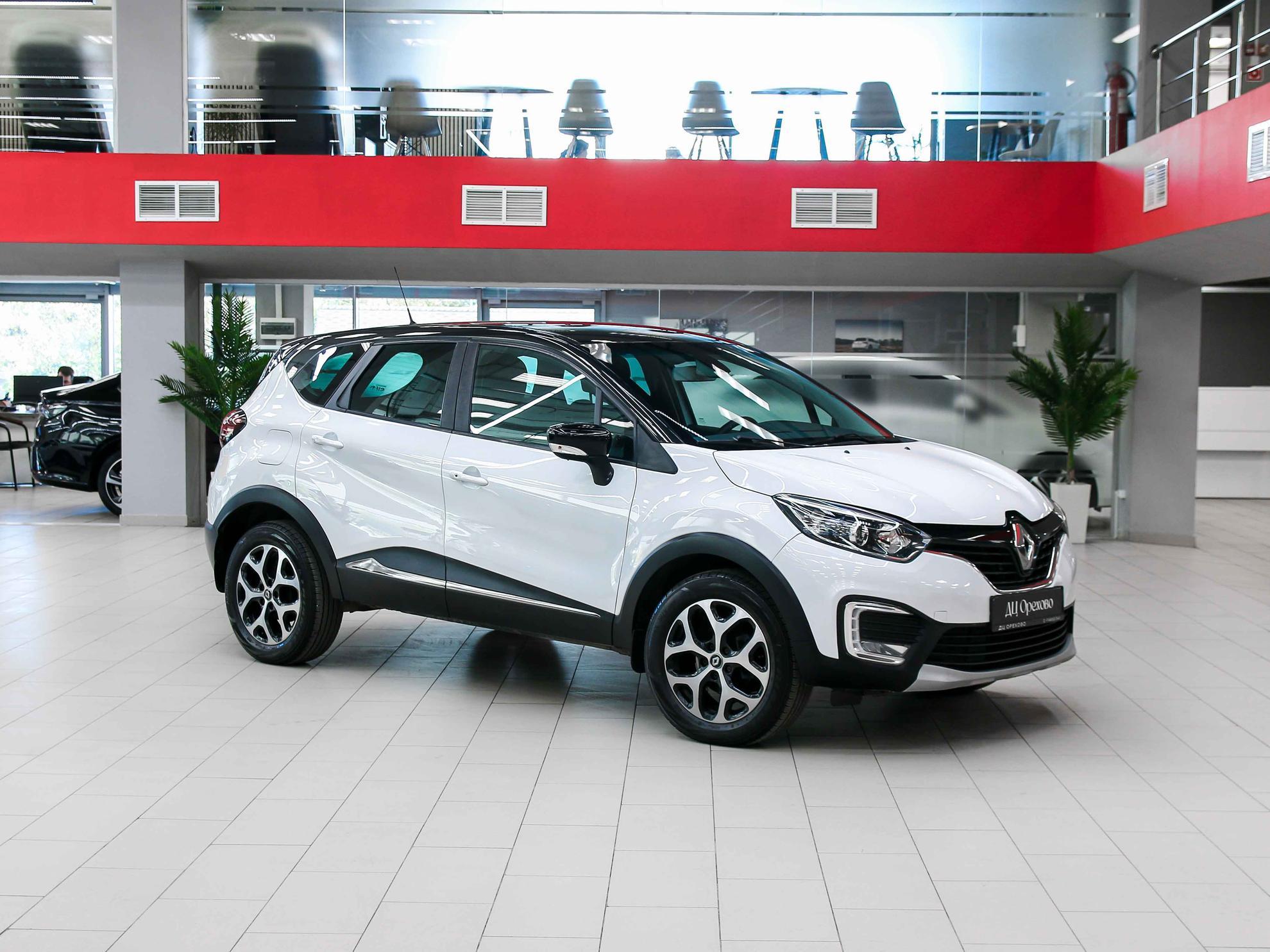 Renault Kaptur 2017, белый, ДЦ Орехово