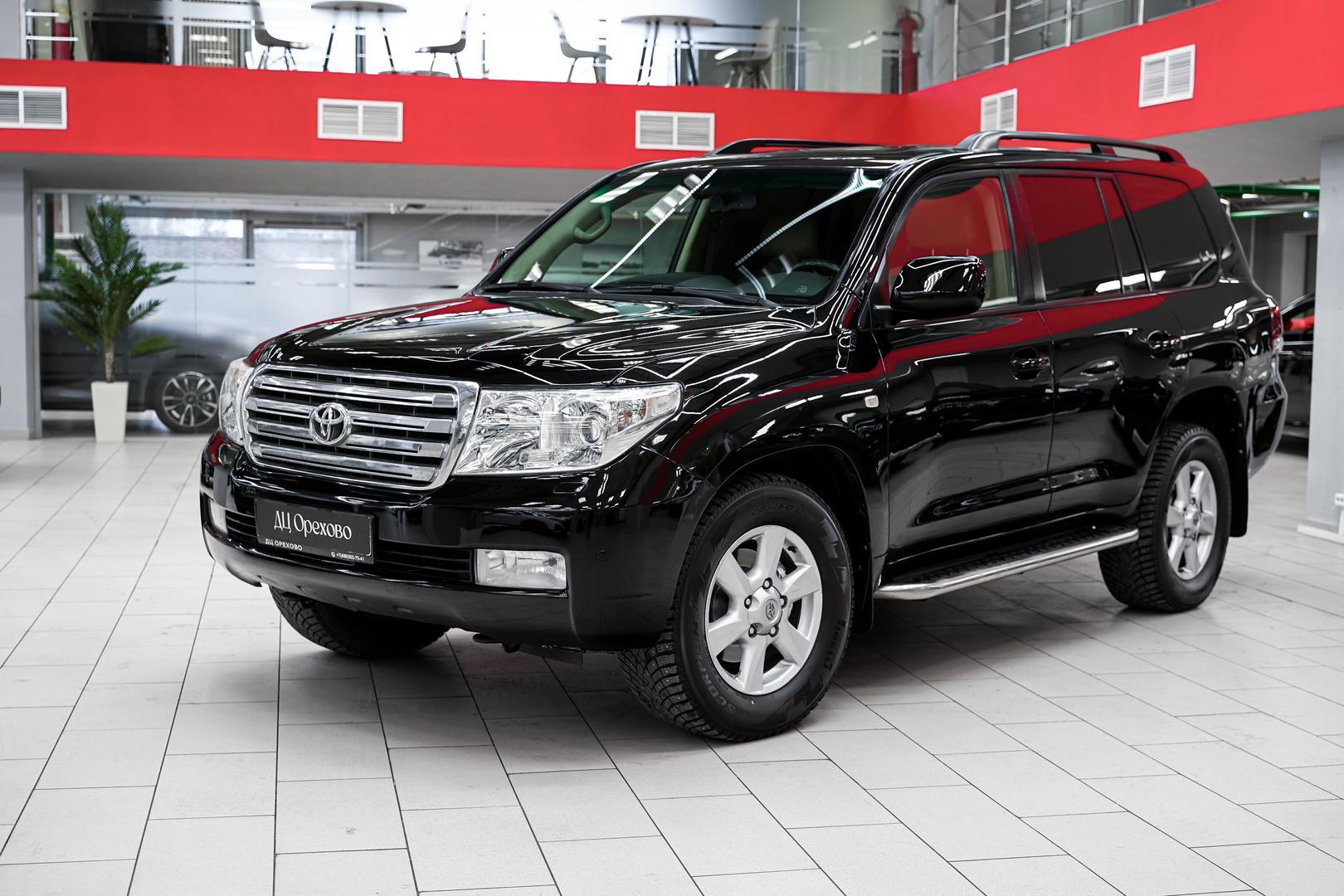 Toyota Land Cruiser 2009, черный, ДЦ Орехово