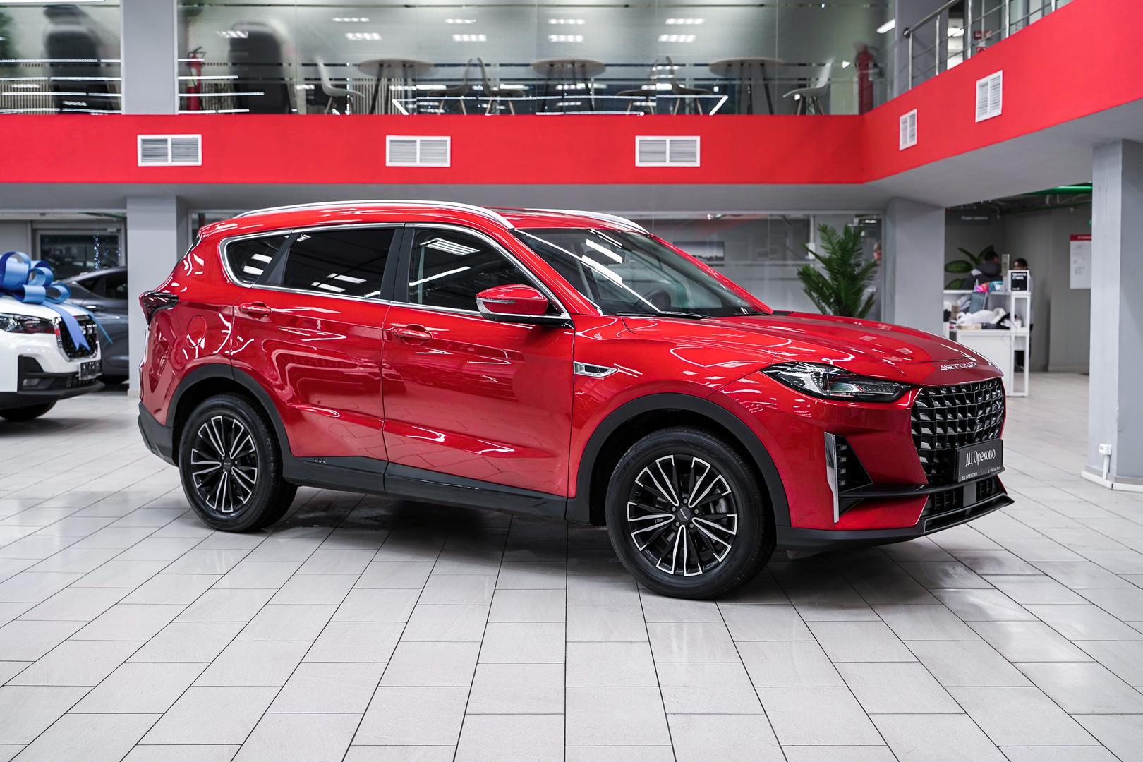 Jetour X70+ 2024, красный, ДЦ Орехово