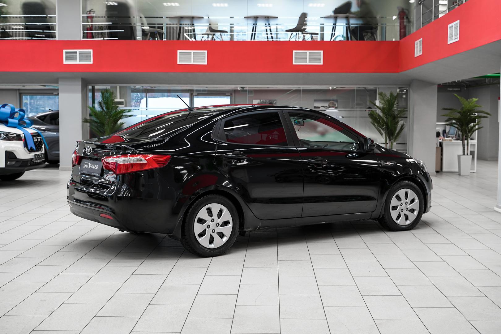 Kia Rio 2014, черный, ДЦ Орехово