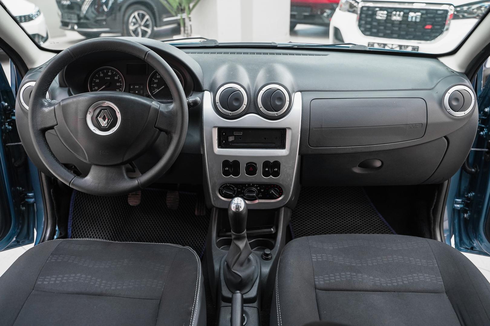 Renault Sandero 2013, синий, ДЦ Орехово