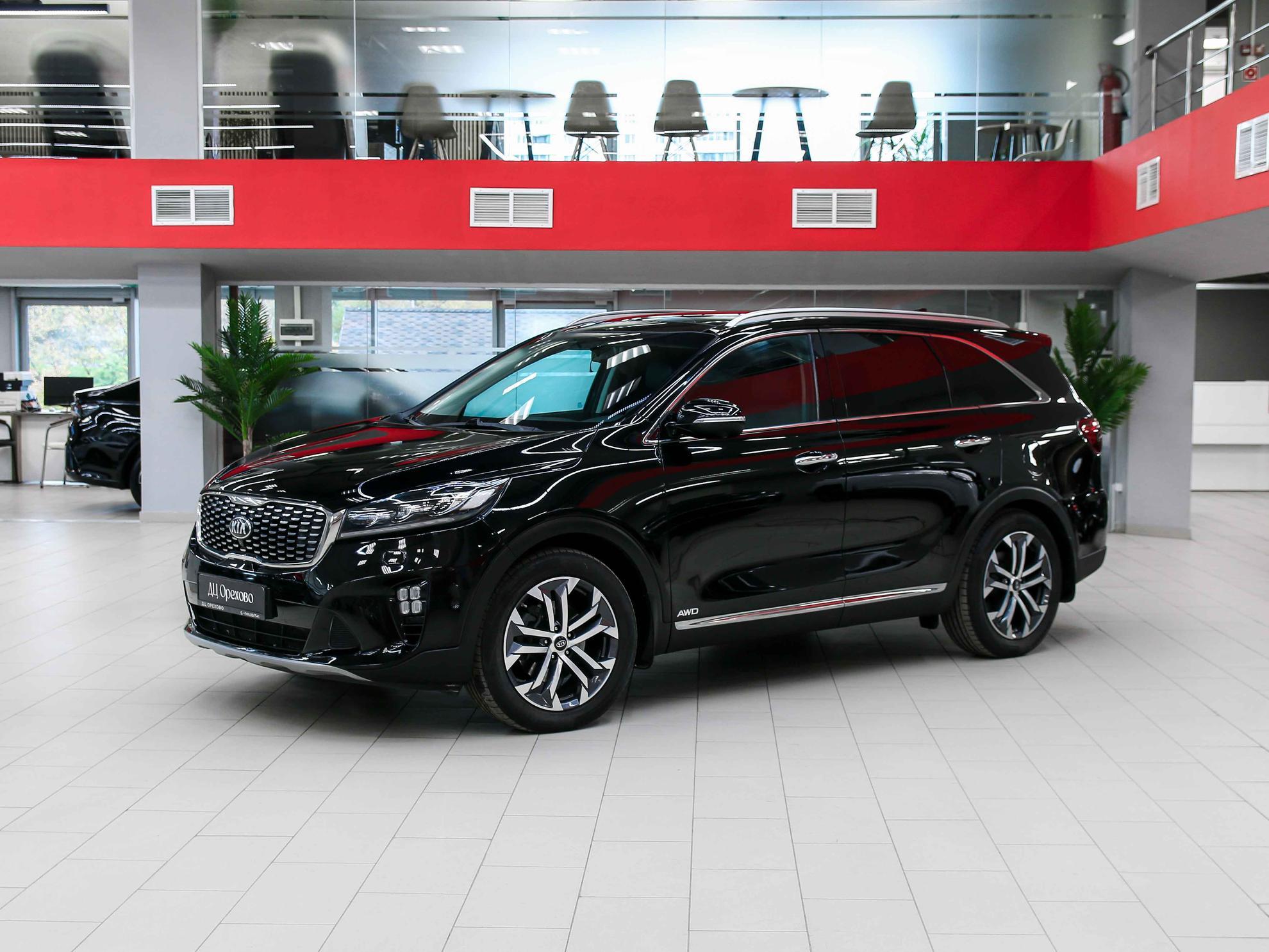 Kia Sorento 2018, черный, ДЦ Орехово