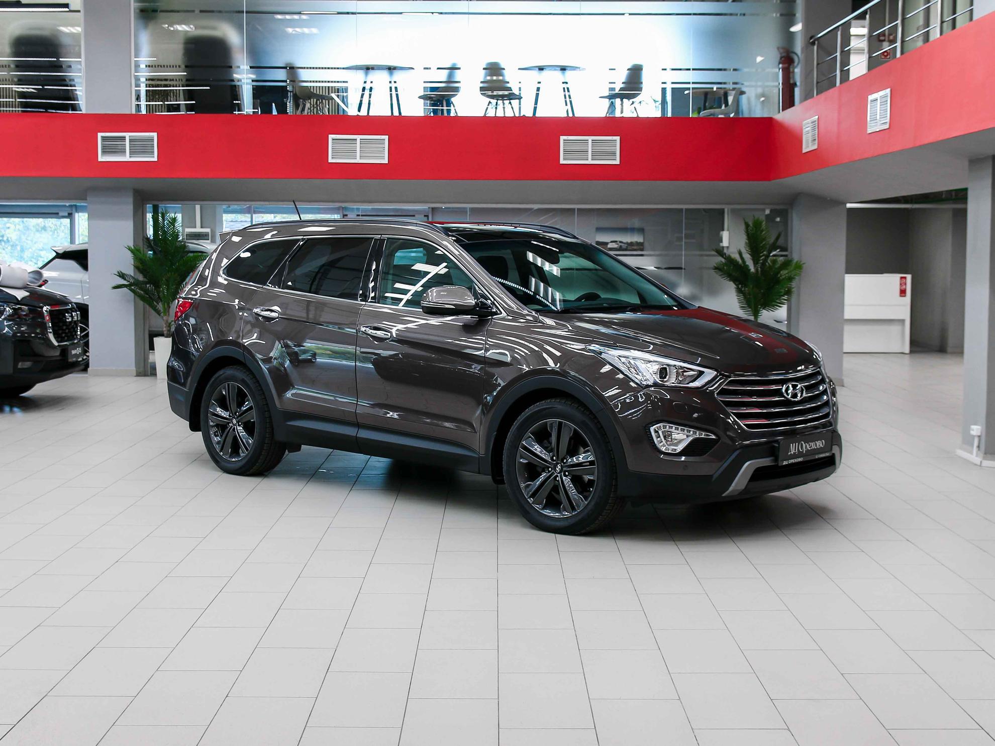 Hyundai Santa Fe 2013, коричневый, ДЦ Орехово