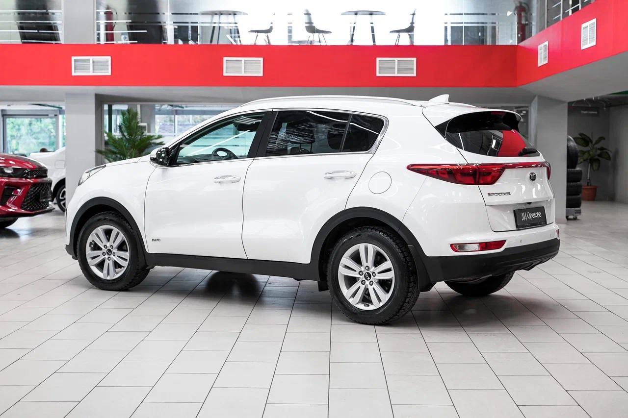 Kia Sportage 2018, белый, ДЦ Орехово