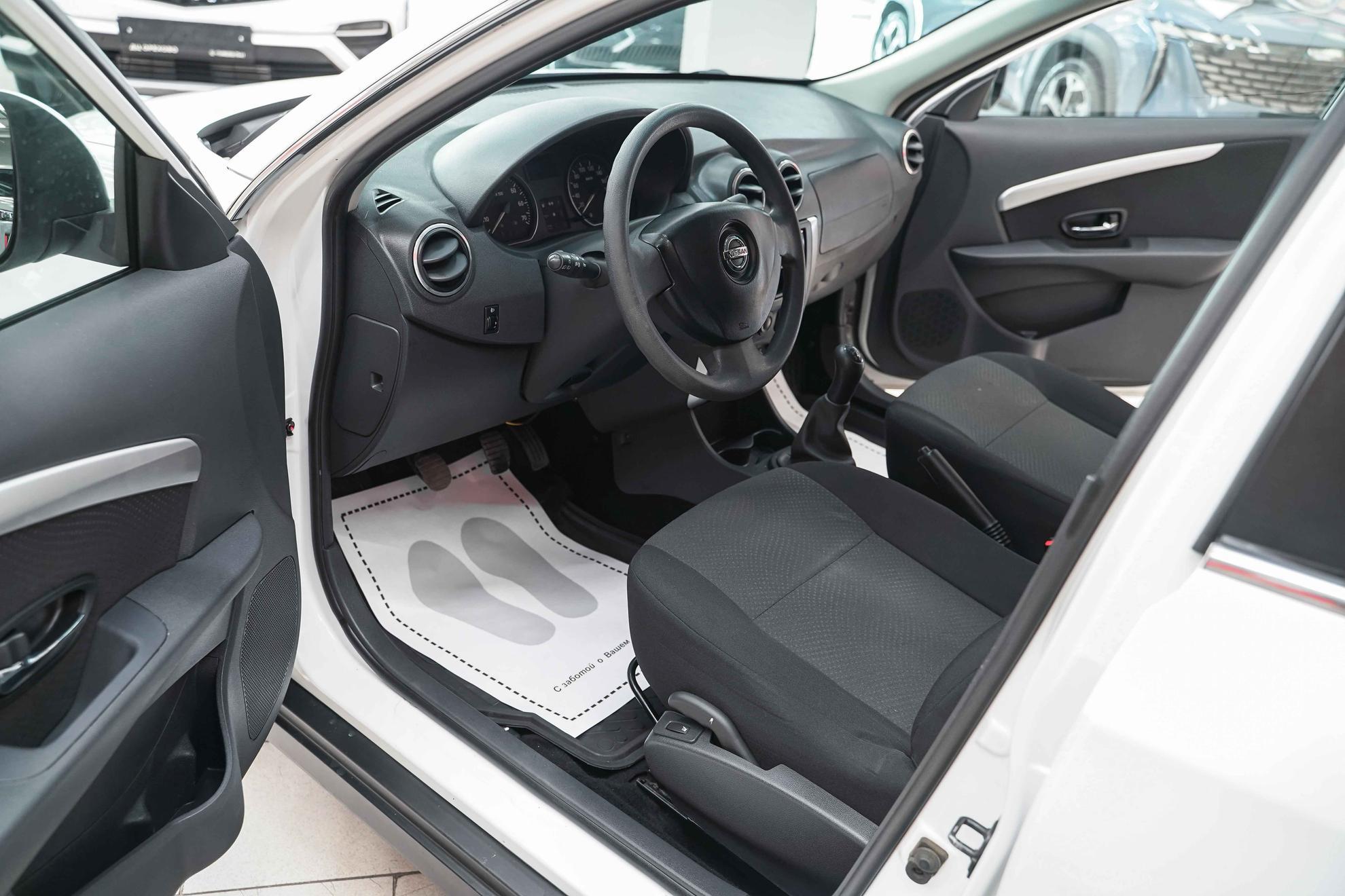 Nissan Almera 2018, белый, ДЦ Орехово