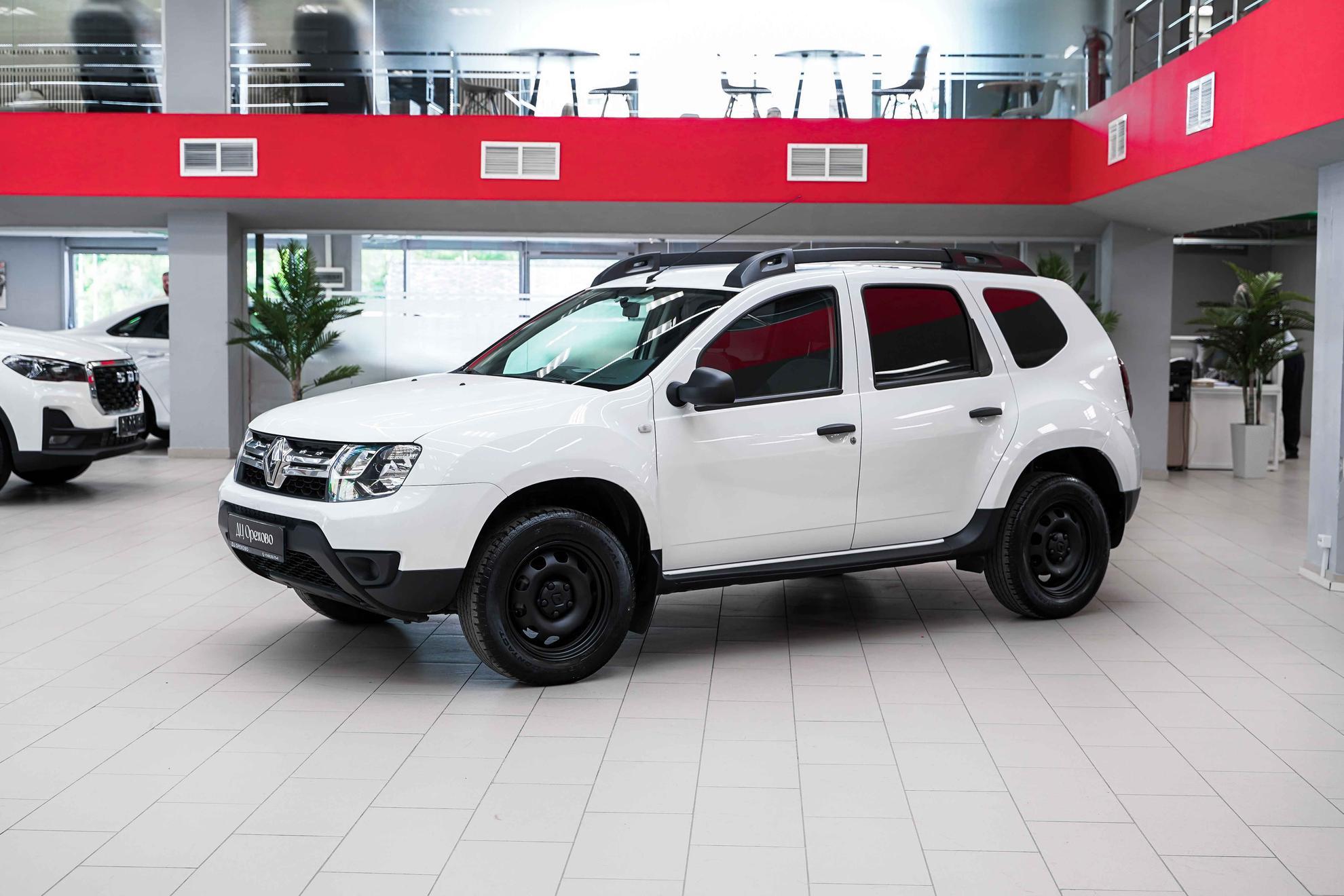 Renault Duster 2018, белый, ДЦ Орехово