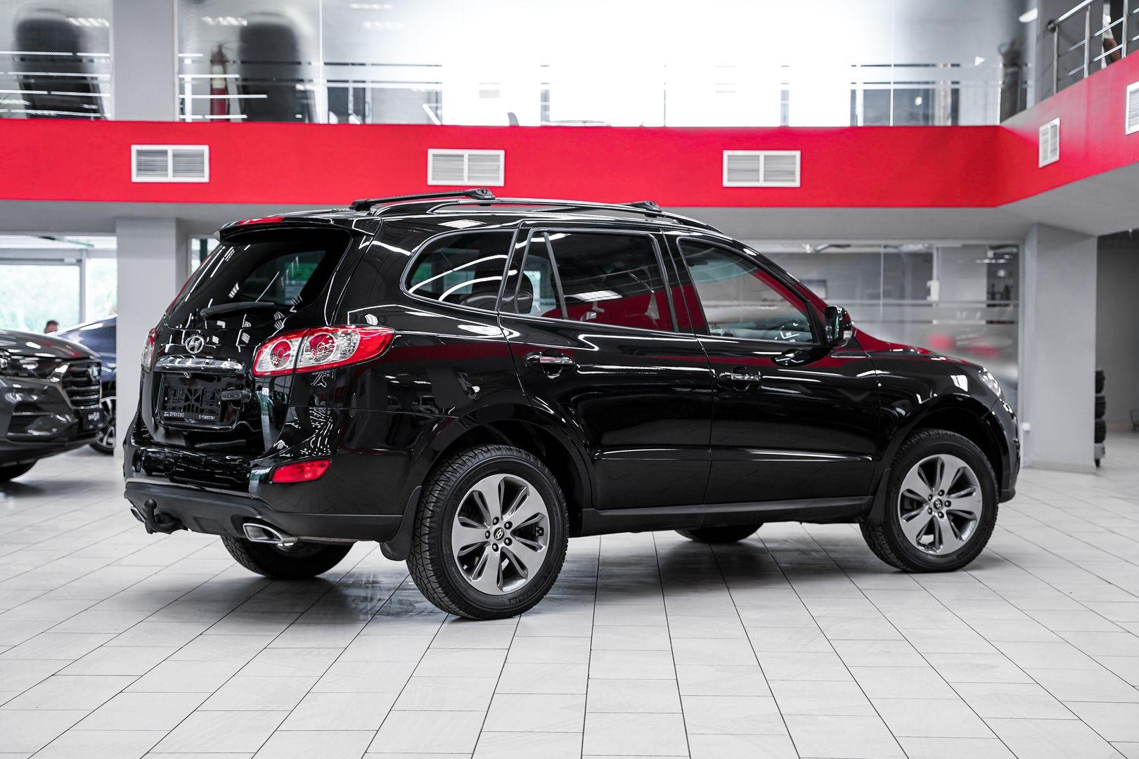Hyundai Santa Fe 2011, черный, ДЦ Орехово