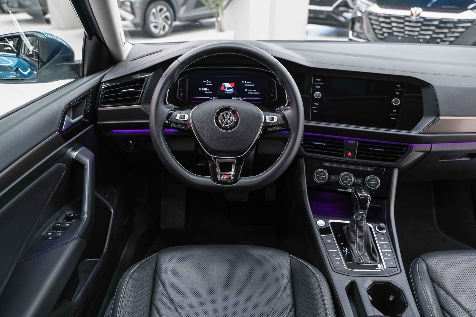 Volkswagen Jetta 2021, синий, ДЦ Орехово