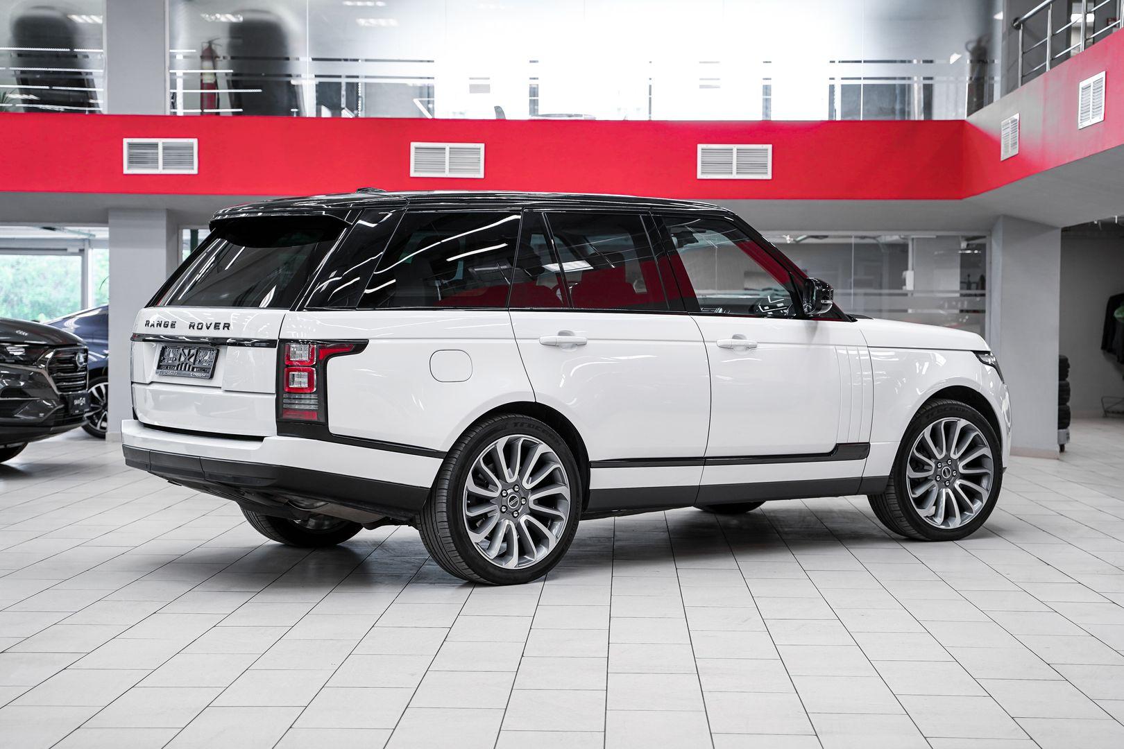 Land Rover Range Rover 2013, белый, ДЦ Орехово