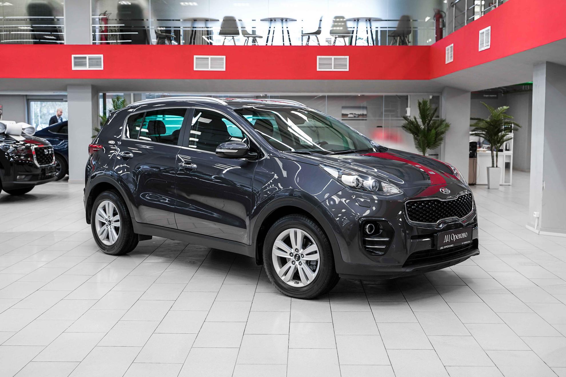 Kia Sportage 2017, серый, ДЦ Орехово
