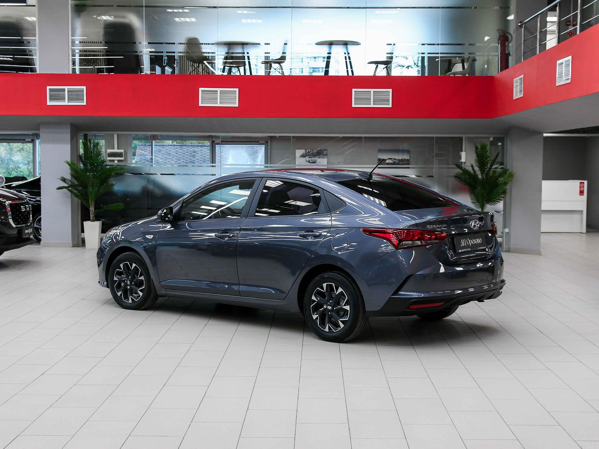 Hyundai Solaris 2021, серый, ДЦ Орехово