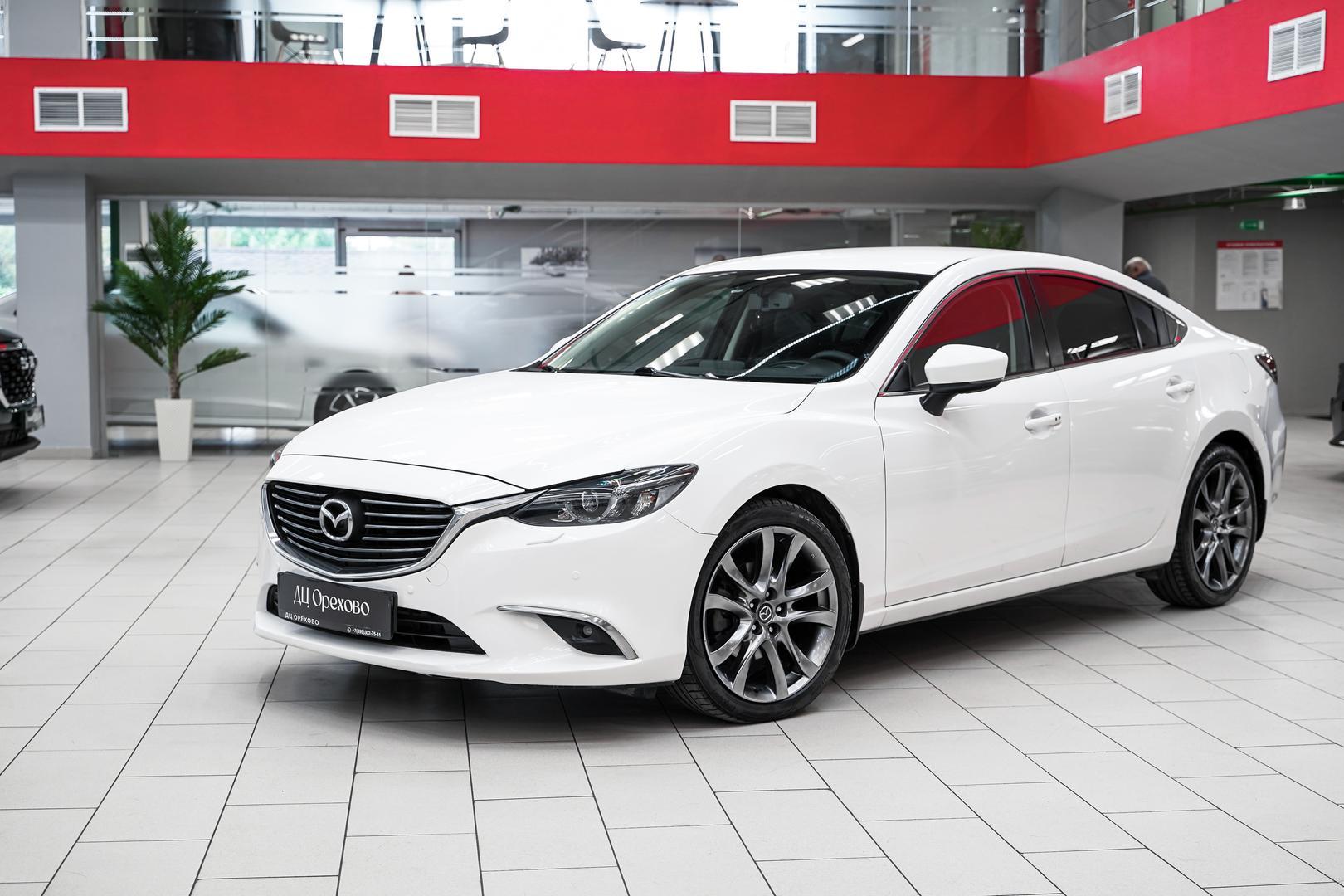Mazda 6 2017, белый, ДЦ Орехово