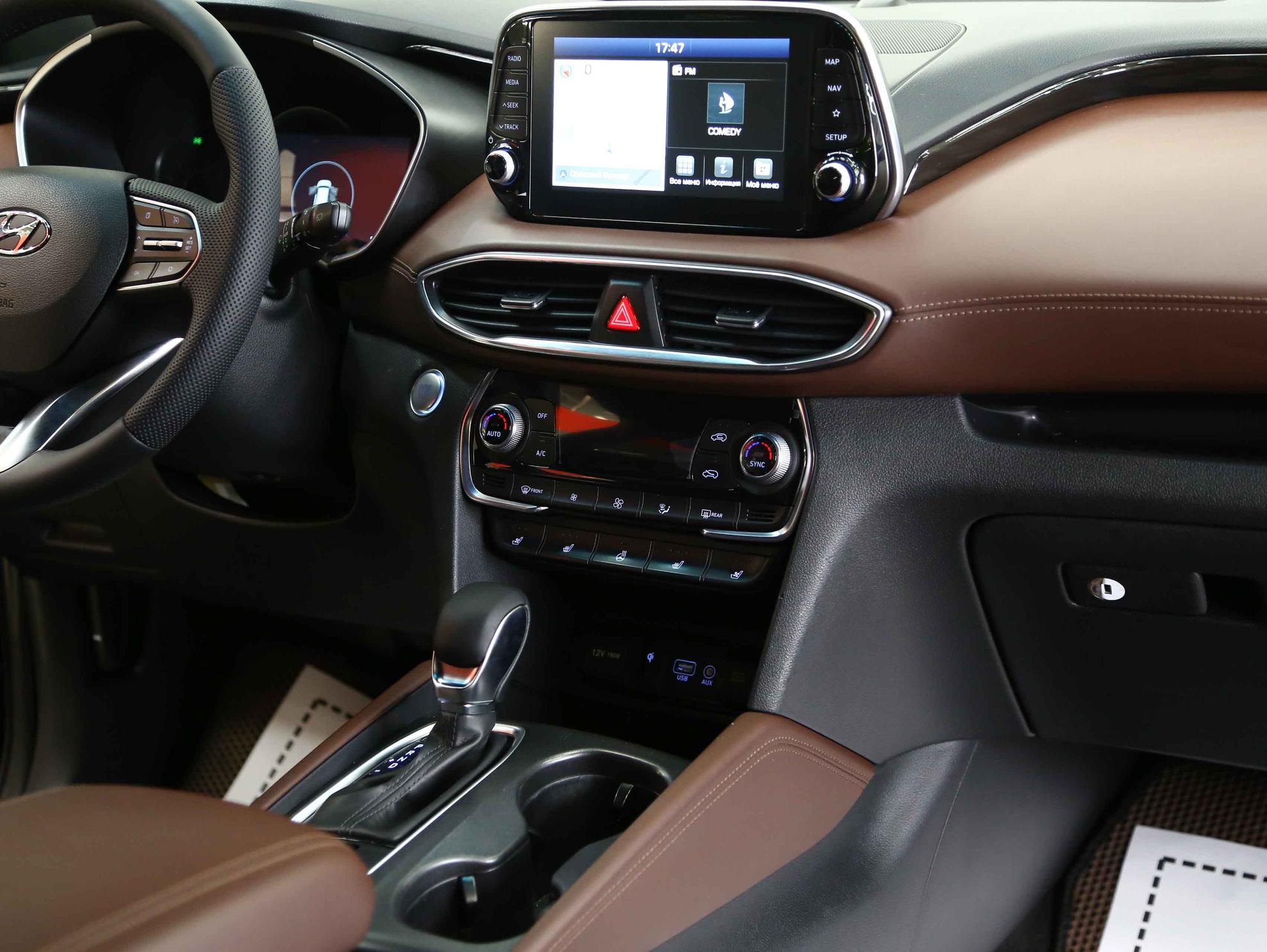 Hyundai Santa Fe 2020, черный, ДЦ Орехово