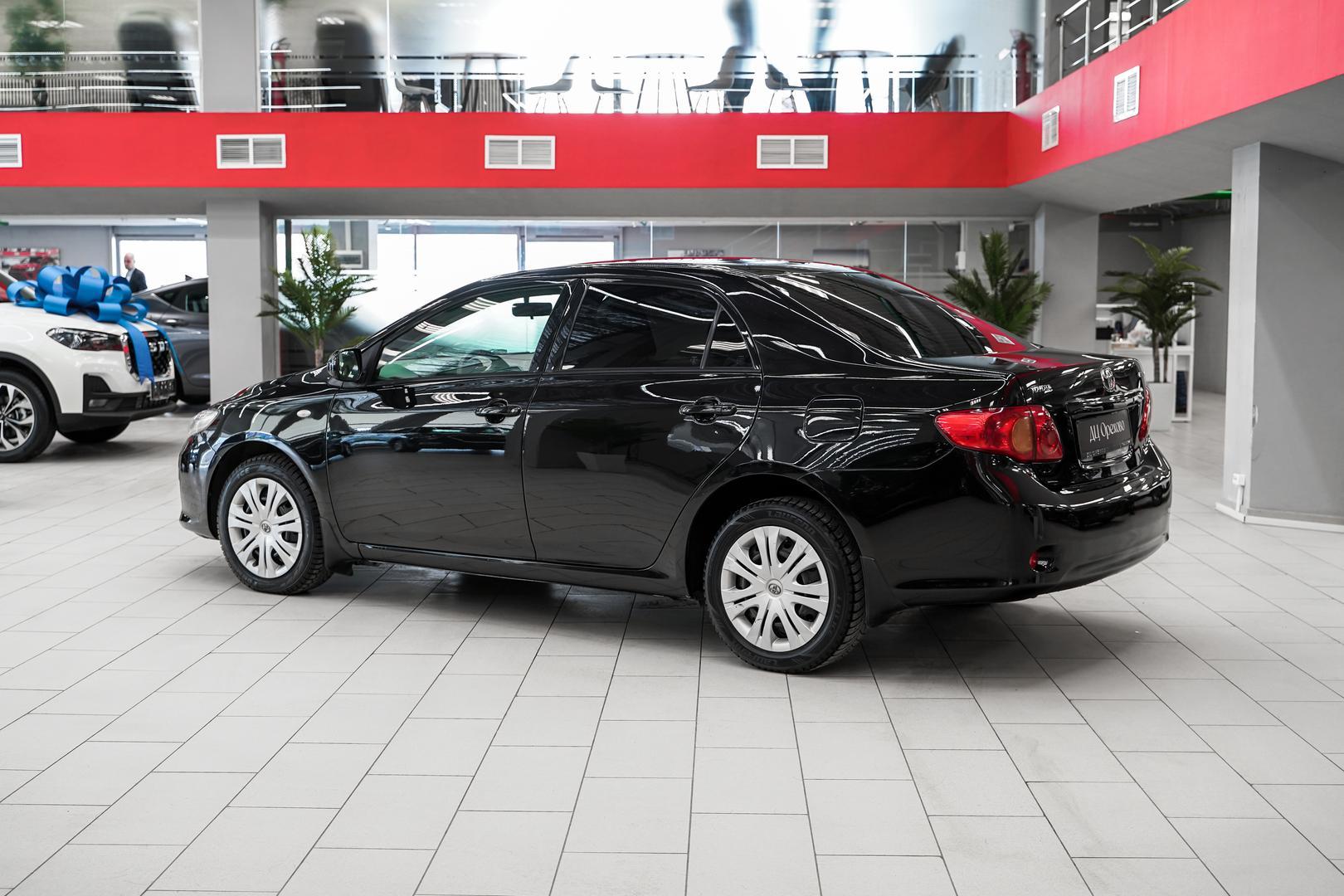Toyota Corolla 2007, черный, ДЦ Орехово