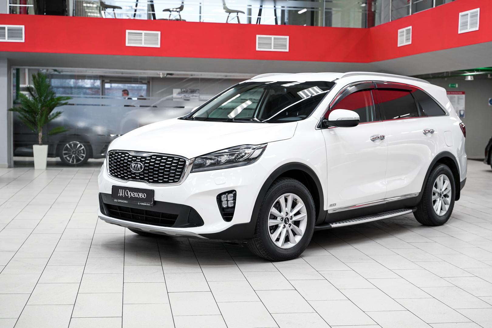 Kia Sorento 2018, белый, ДЦ Орехово