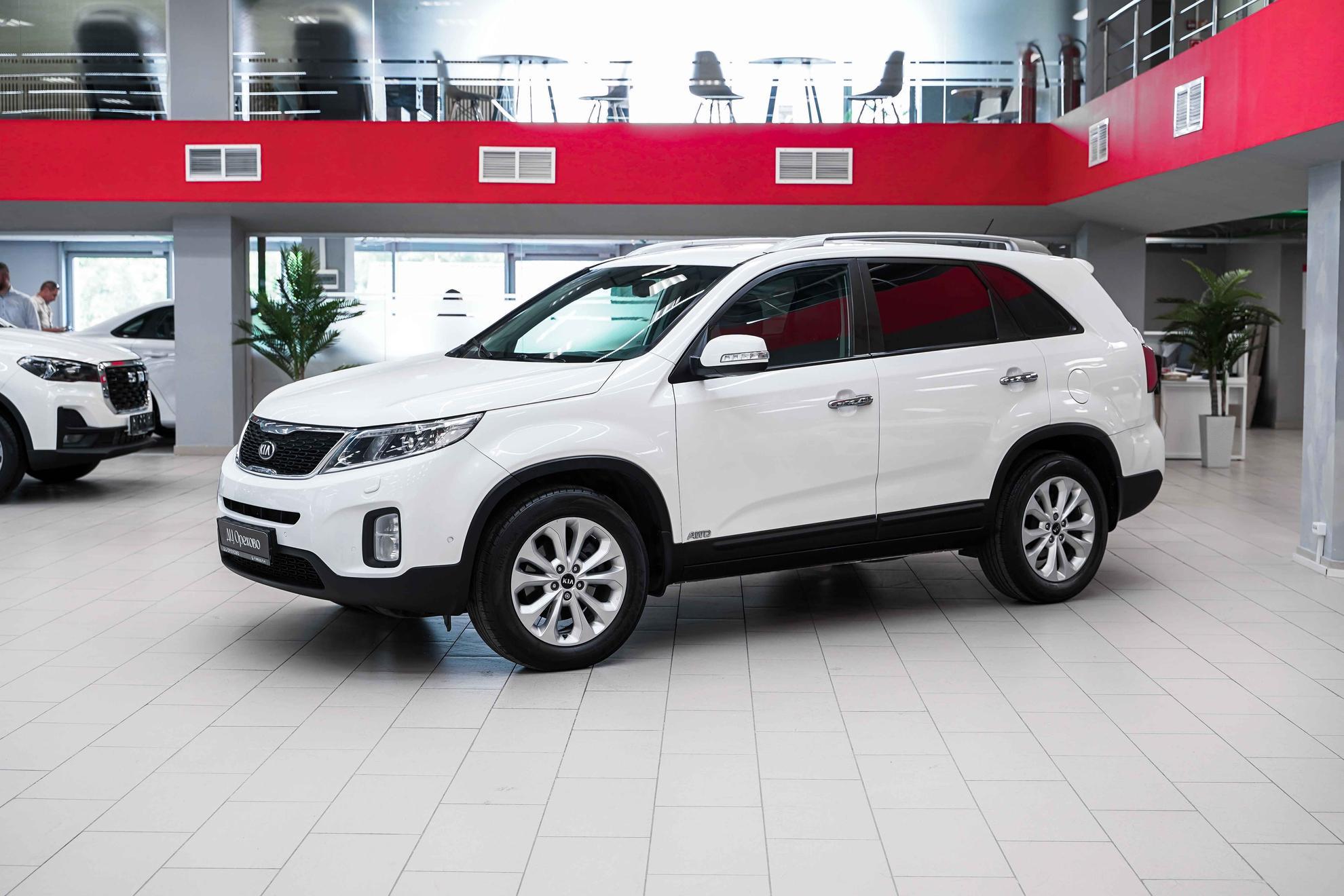 Kia Sorento 2018, белый, ДЦ Орехово