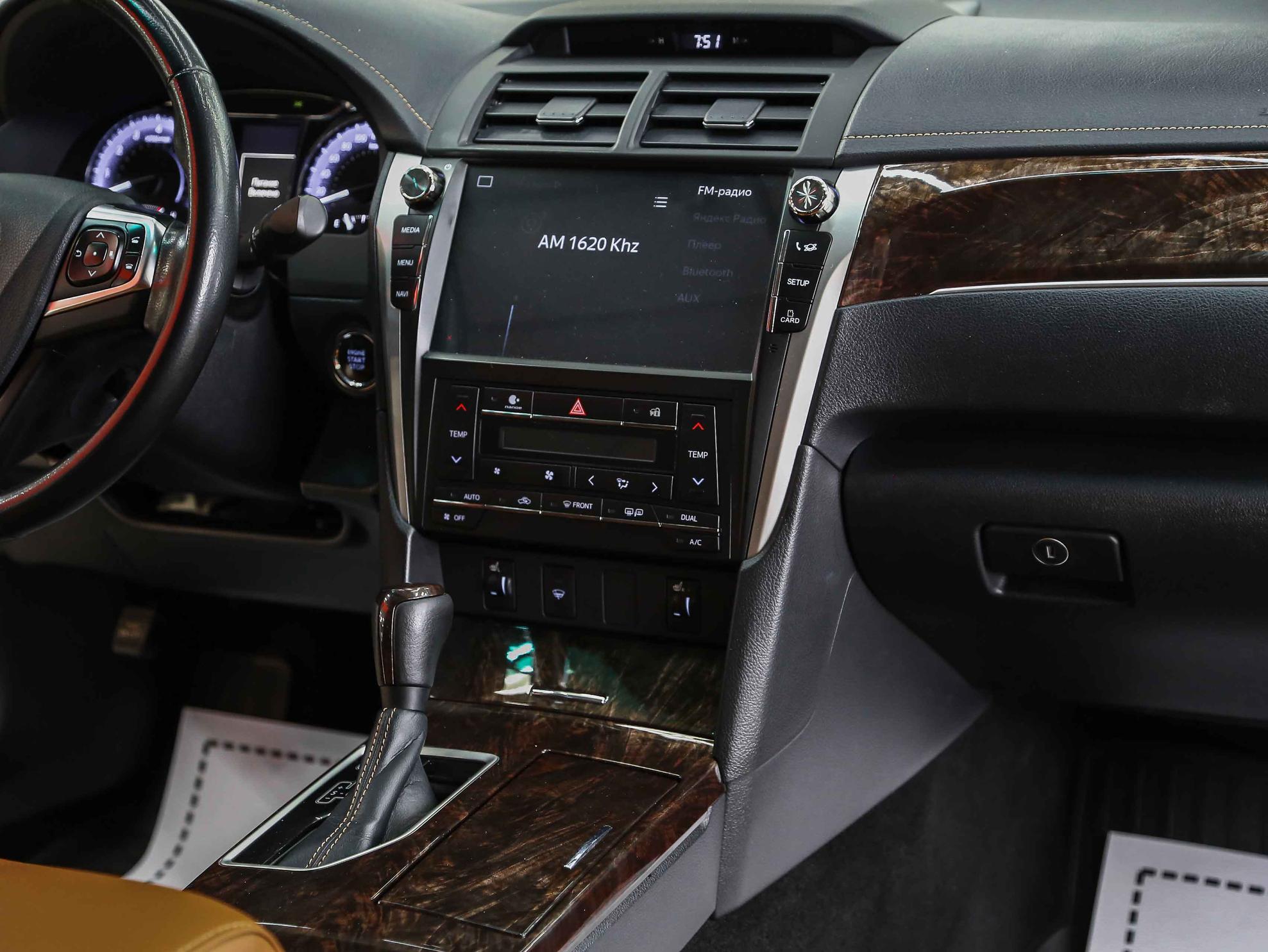 Toyota Camry 2018, черный, ДЦ Орехово