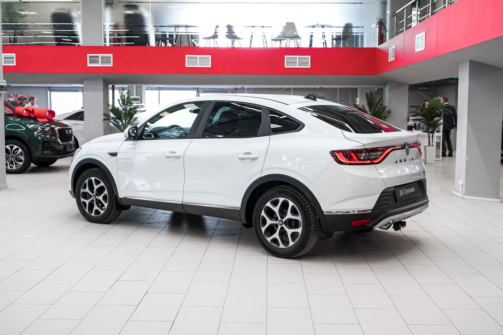 Renault Arkana 2021, белый, ДЦ Орехово