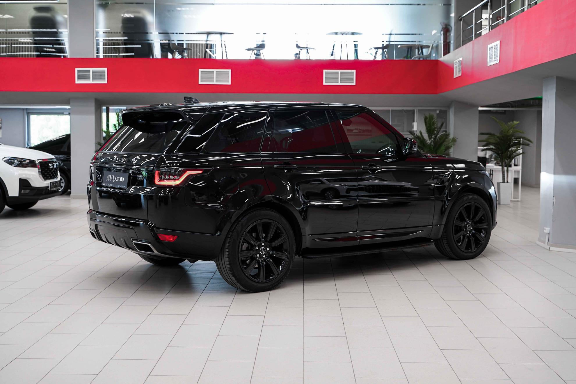 Land Rover Range Rover Sport 2020, черный, ДЦ Орехово