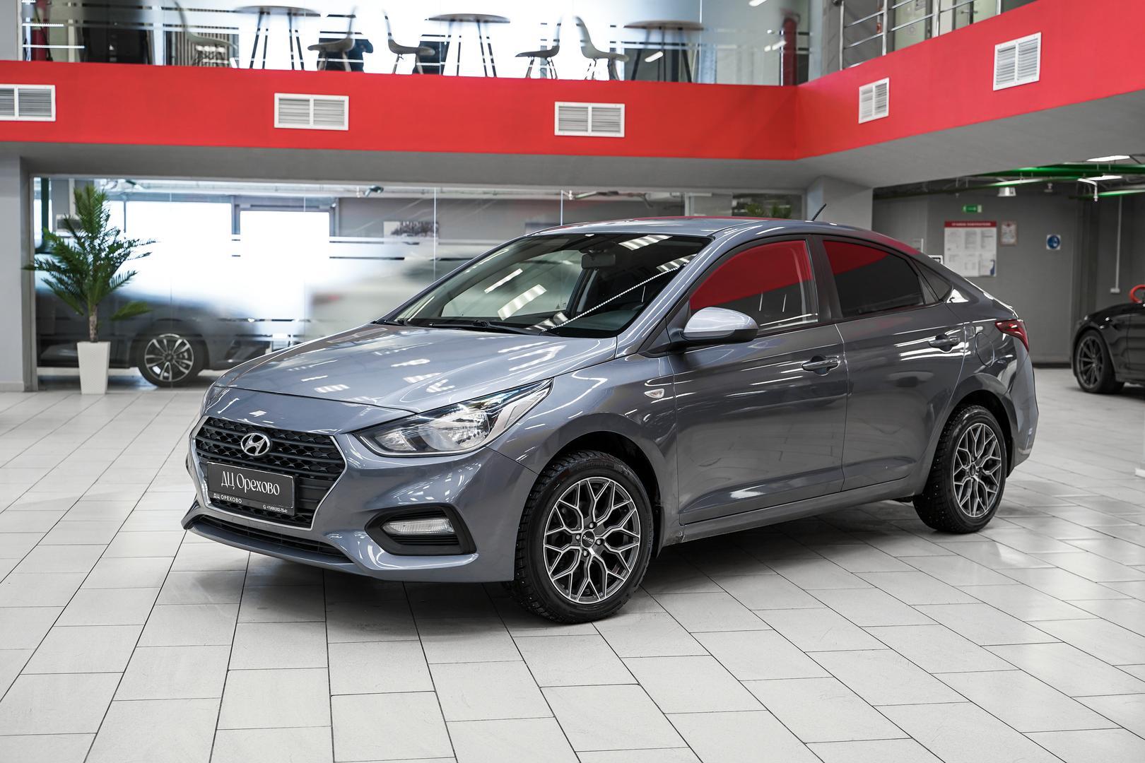 Hyundai Solaris 2018, серый, ДЦ Орехово