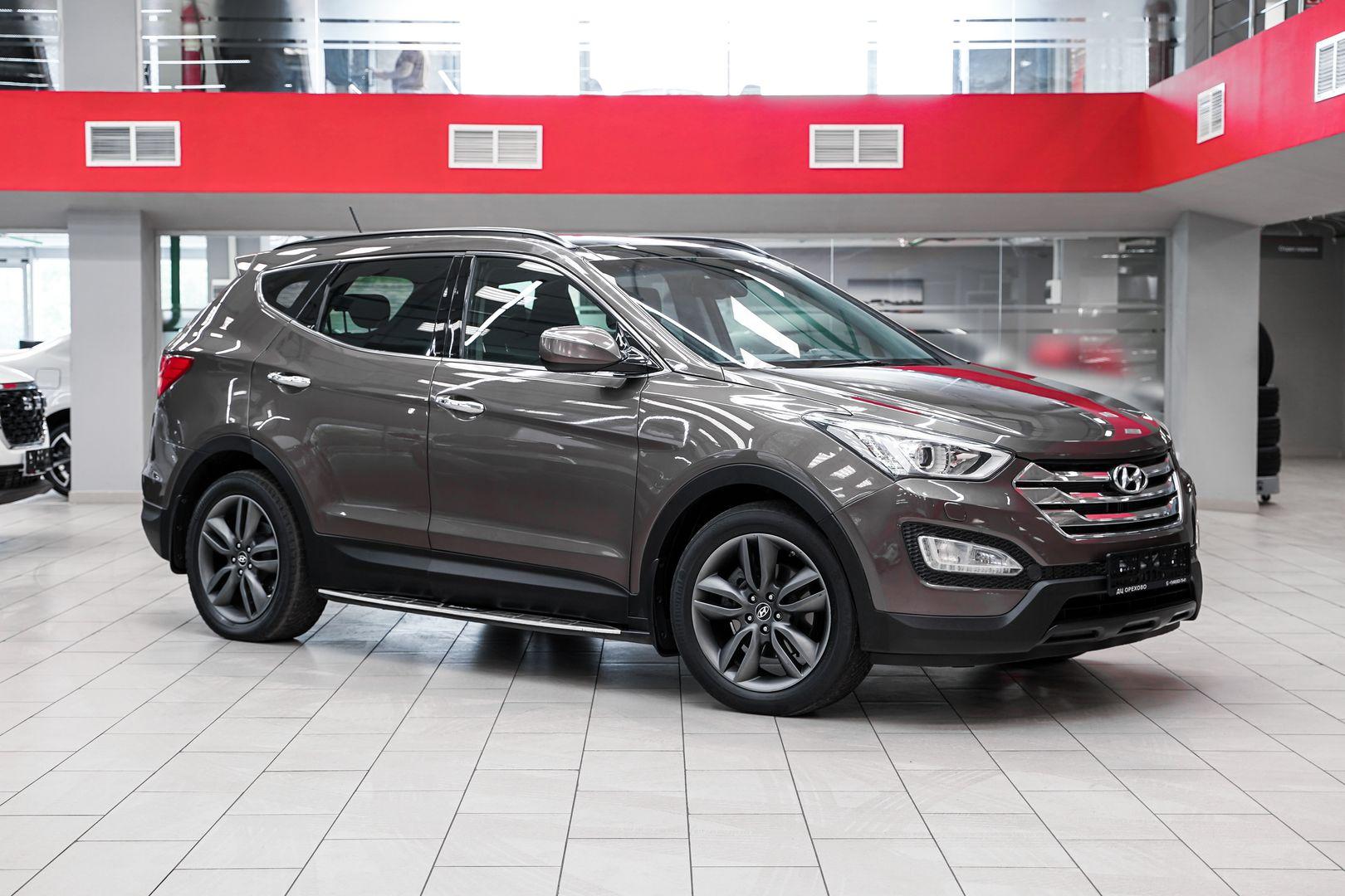 Hyundai Santa Fe 2012, коричневый, ДЦ Орехово
